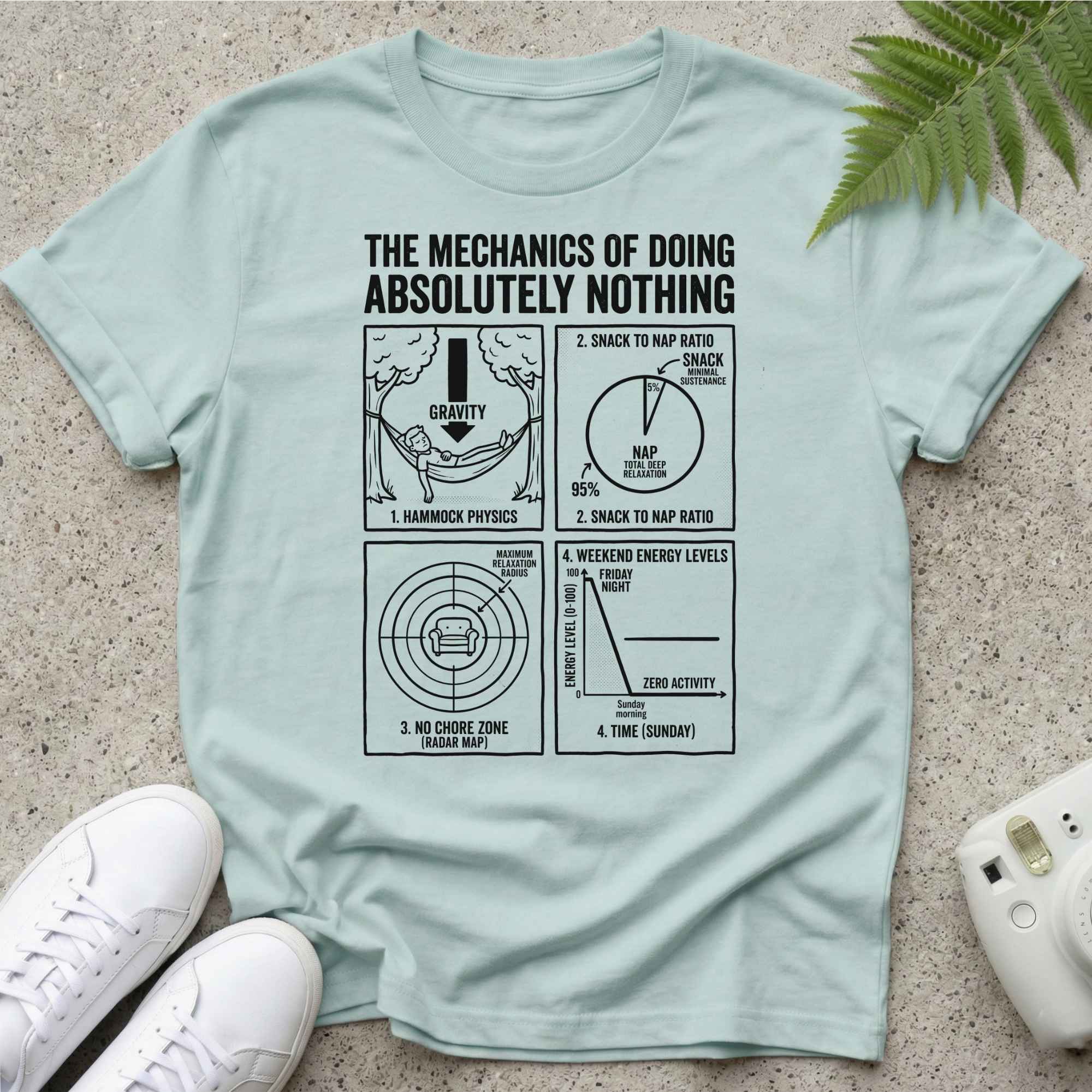 Mechanics Of doing Nothing T-shirt