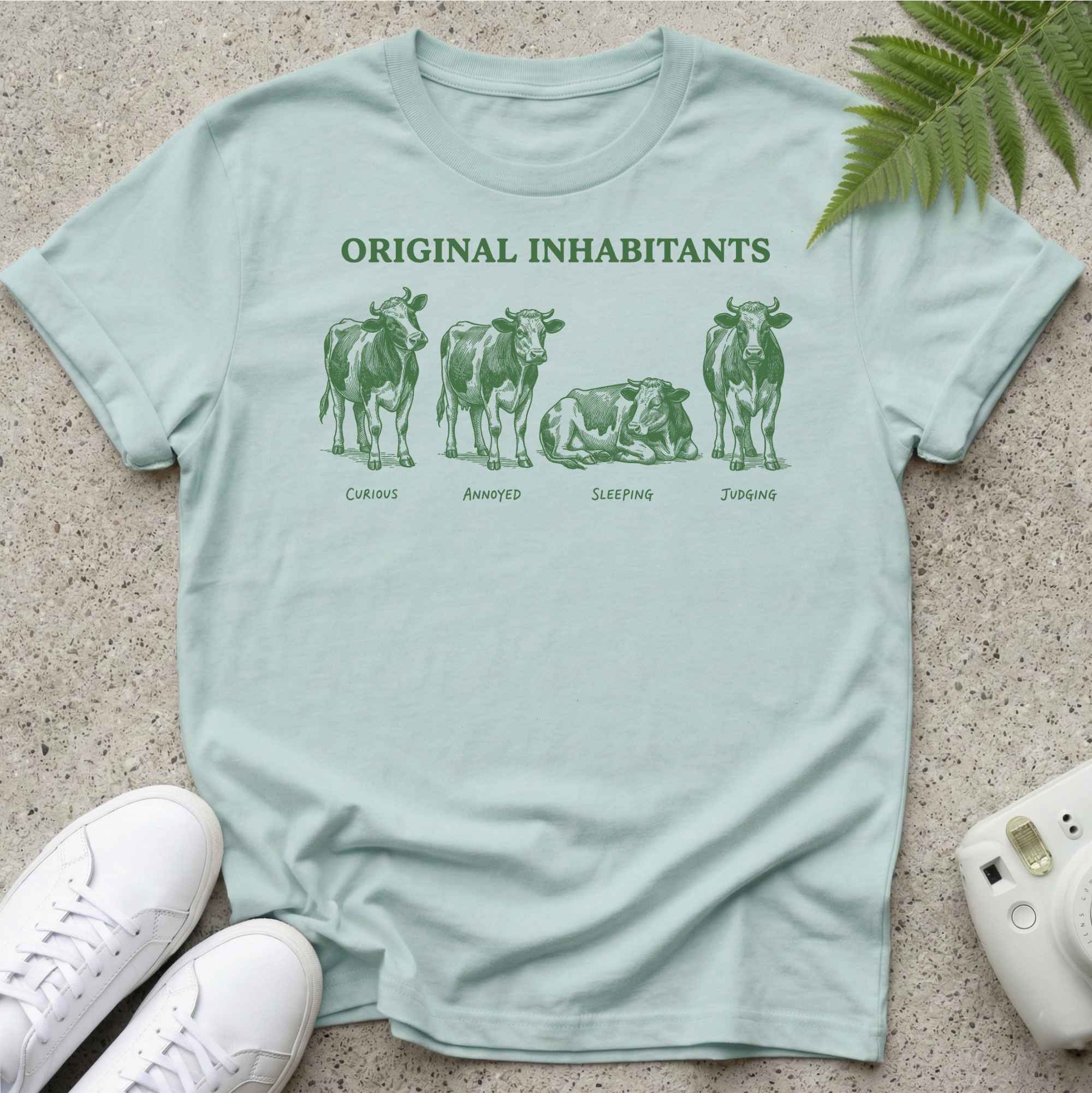 Original Inhabitants Cows T-shirt