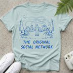 Fire Original Social network T-shirt