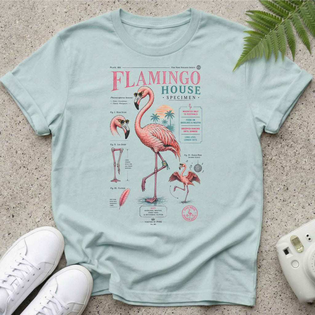 Flamingo House Music T-shirt