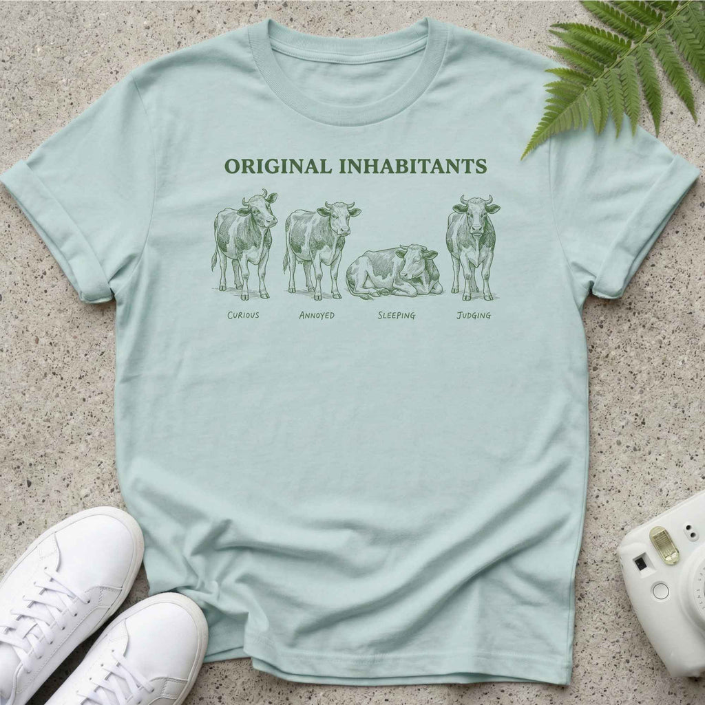 Original Inhabitants Cows T-shirt