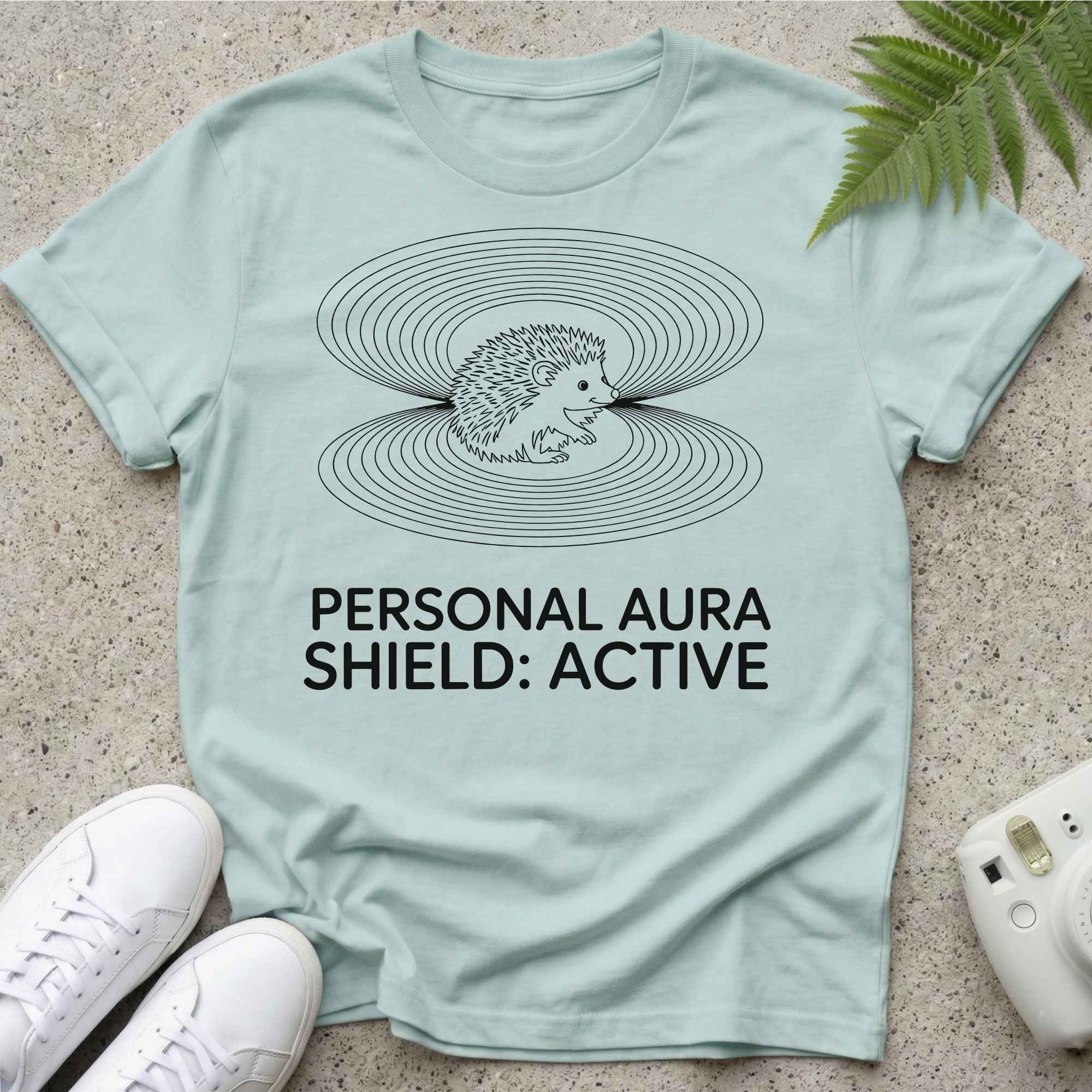 Stay Out my Aura Hedgehog! T-shirt