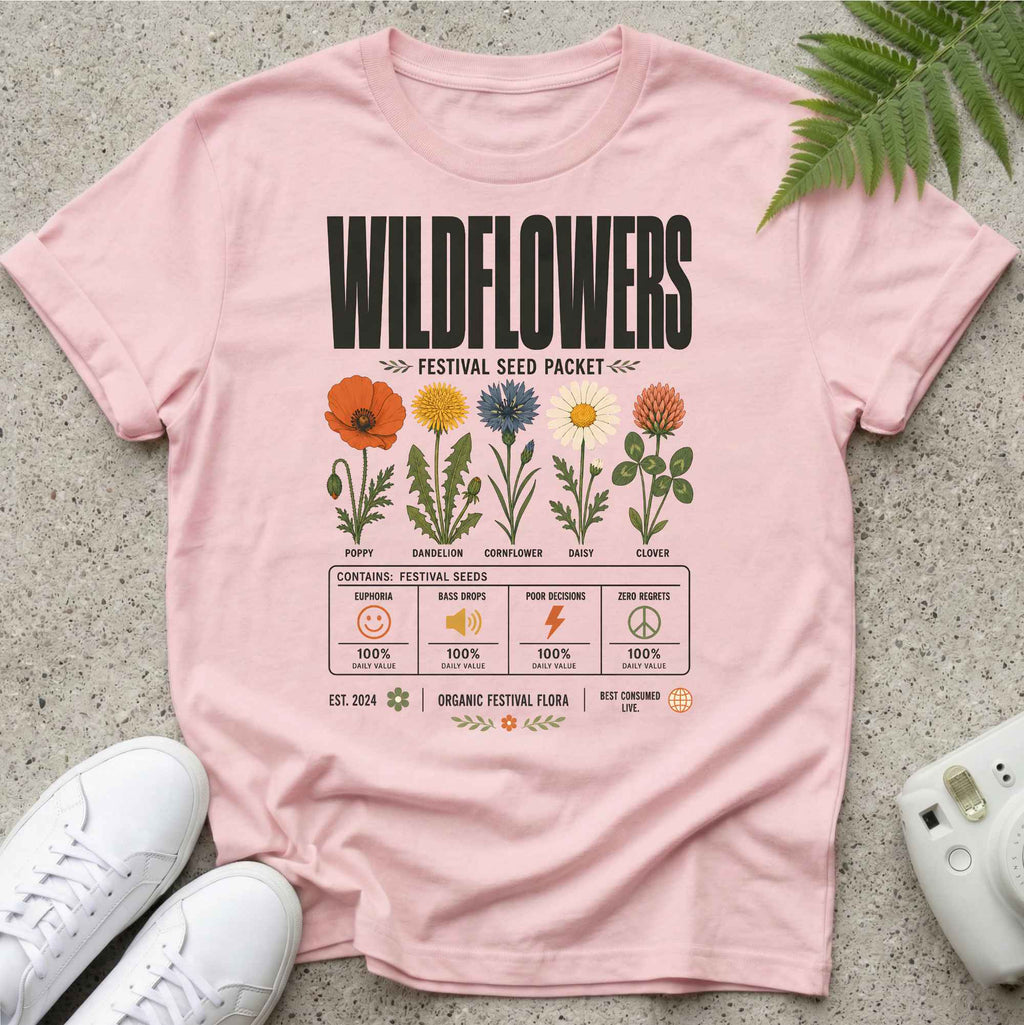 Wildflower Festival Seeds T-shirt