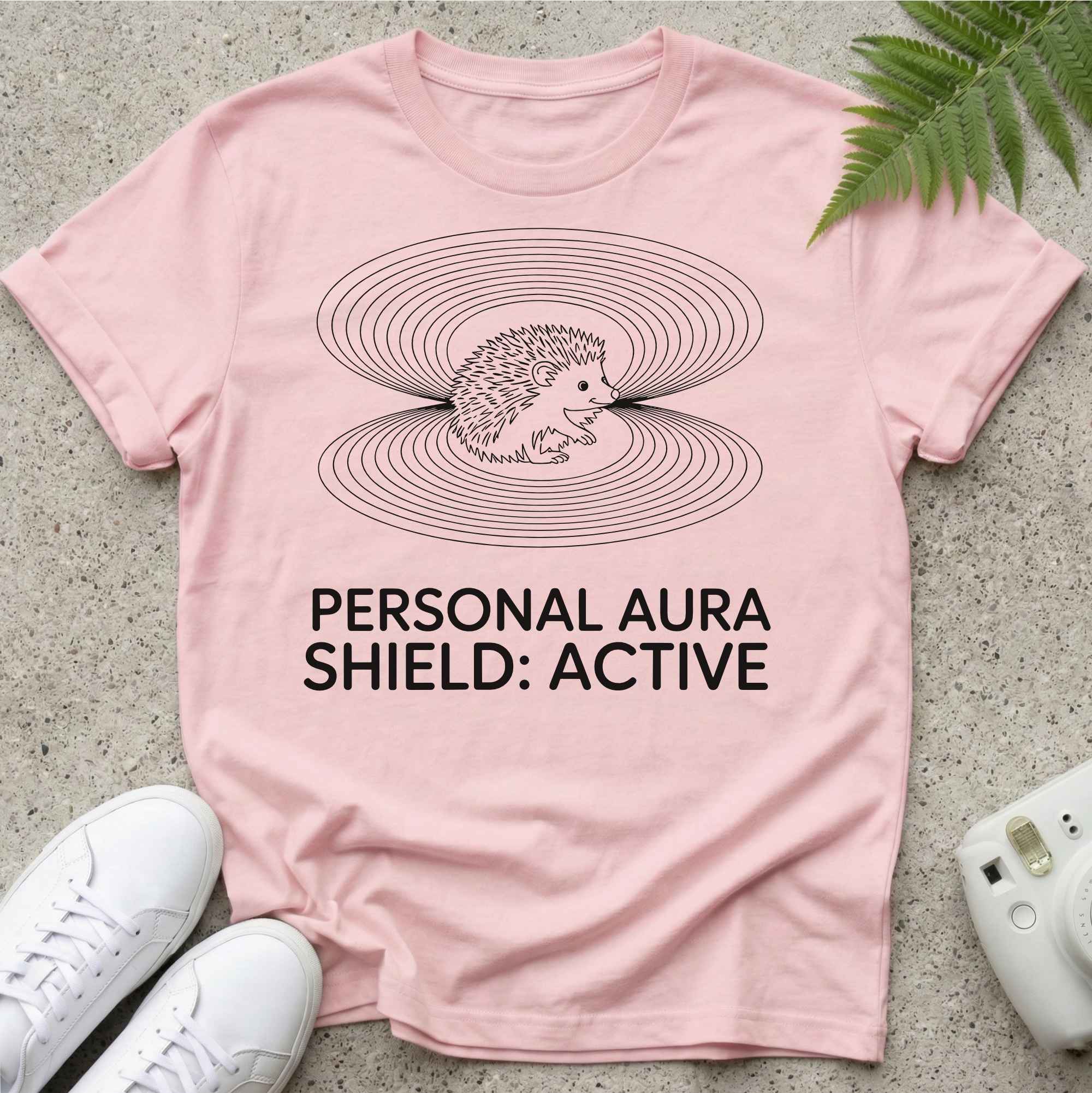 Stay Out my Aura Hedgehog! T-shirt