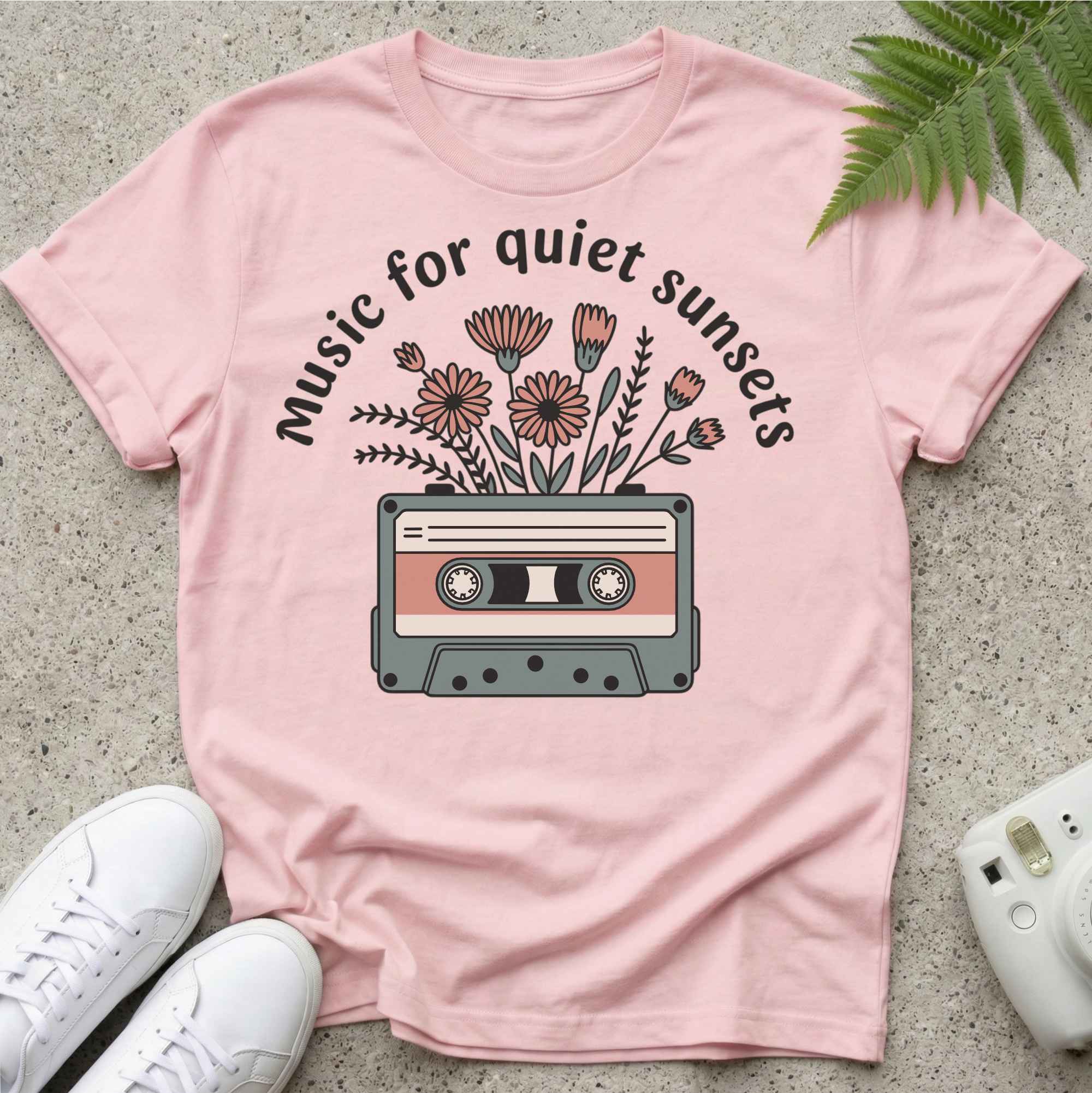 Music for quiet sunsets T-shirt