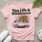 Van Life And Wildflowers T-shirt