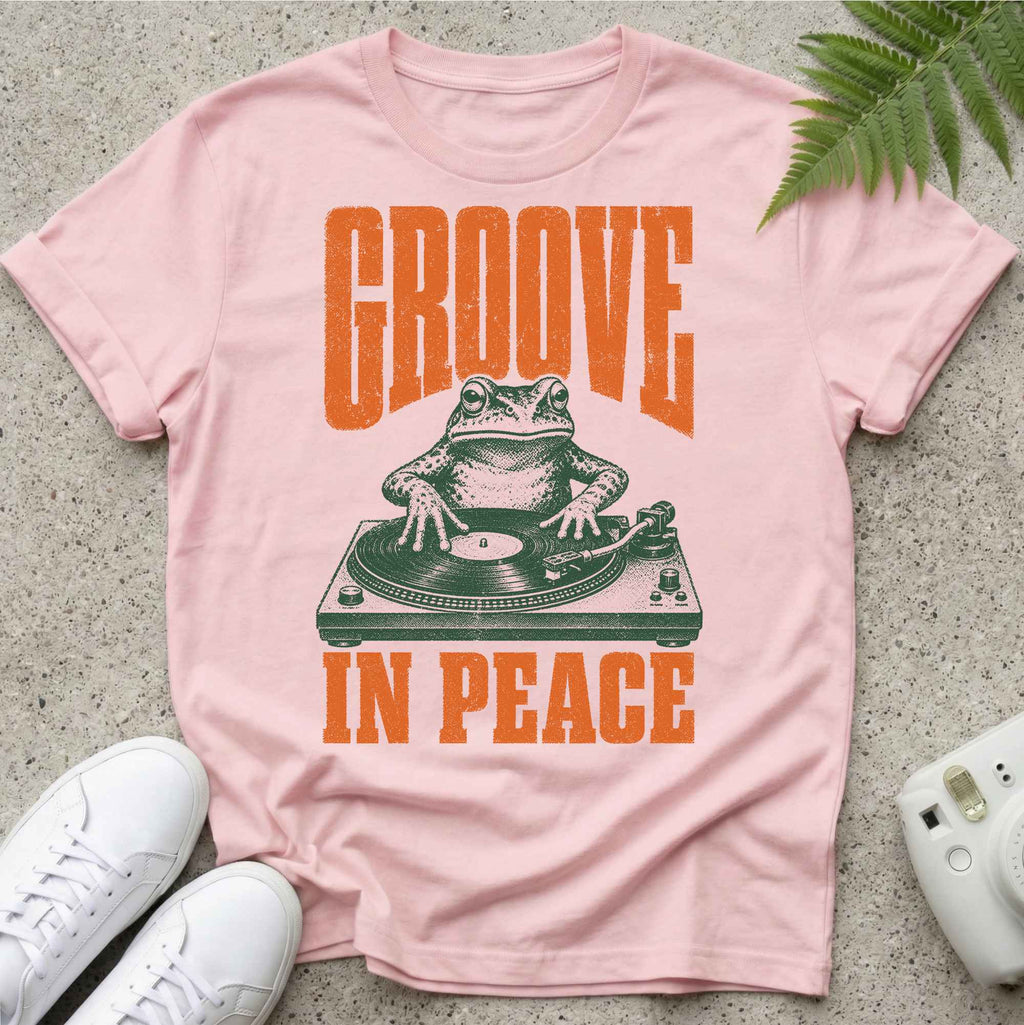 Groove In Peace Frog T-shirt