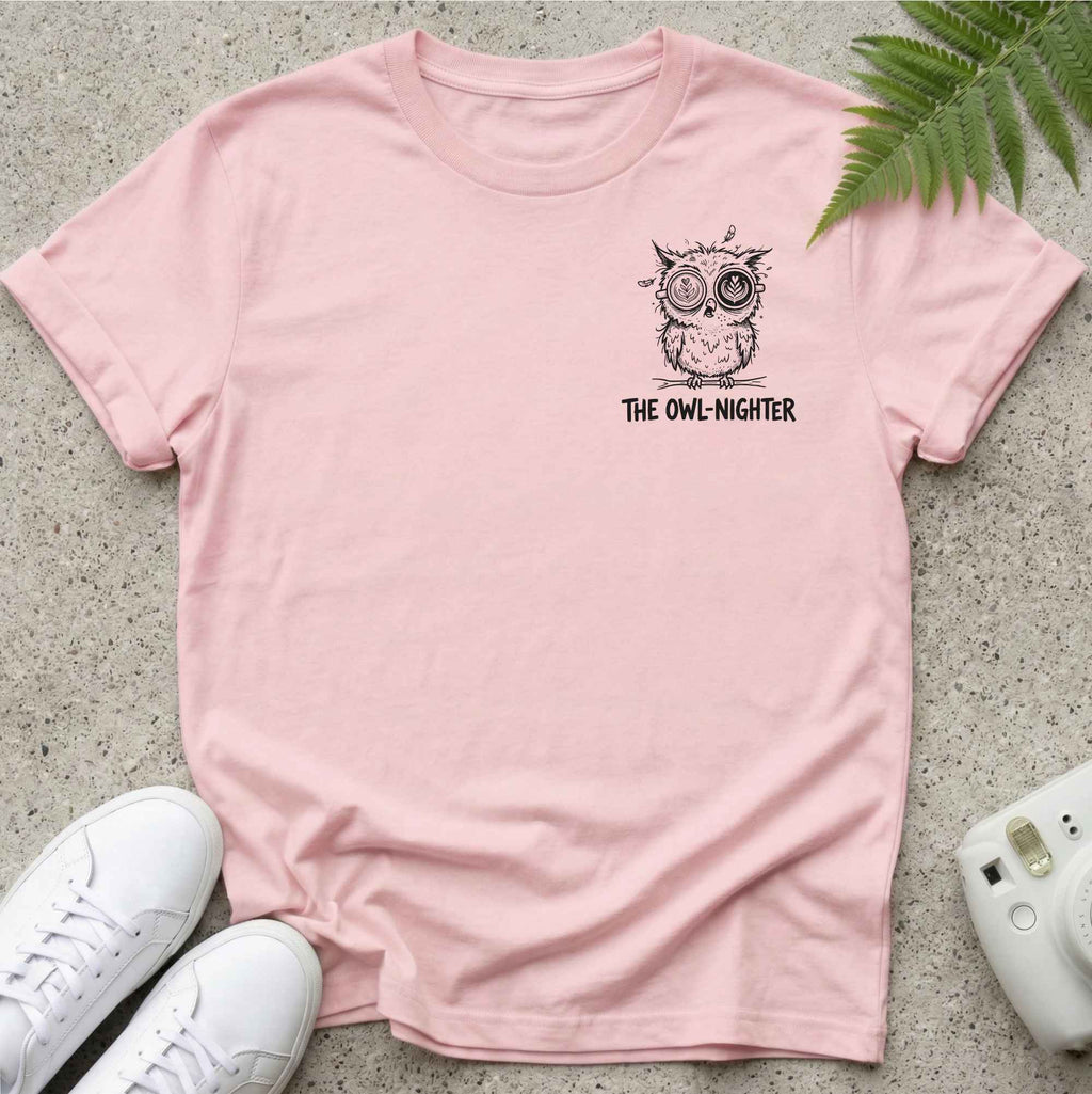 Owl Nighter Owl T-shirt
