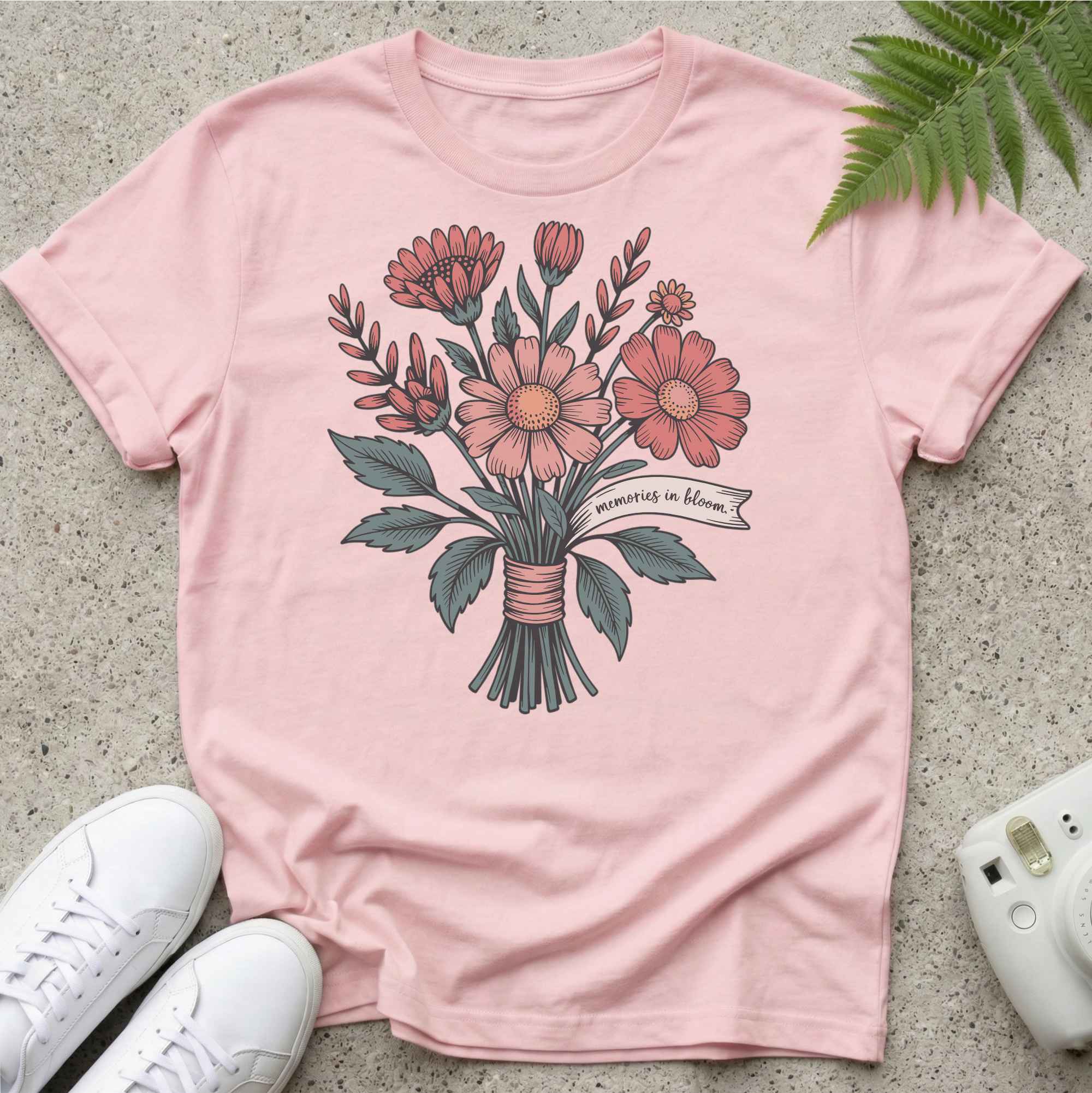 Memories in bloom T-shirt