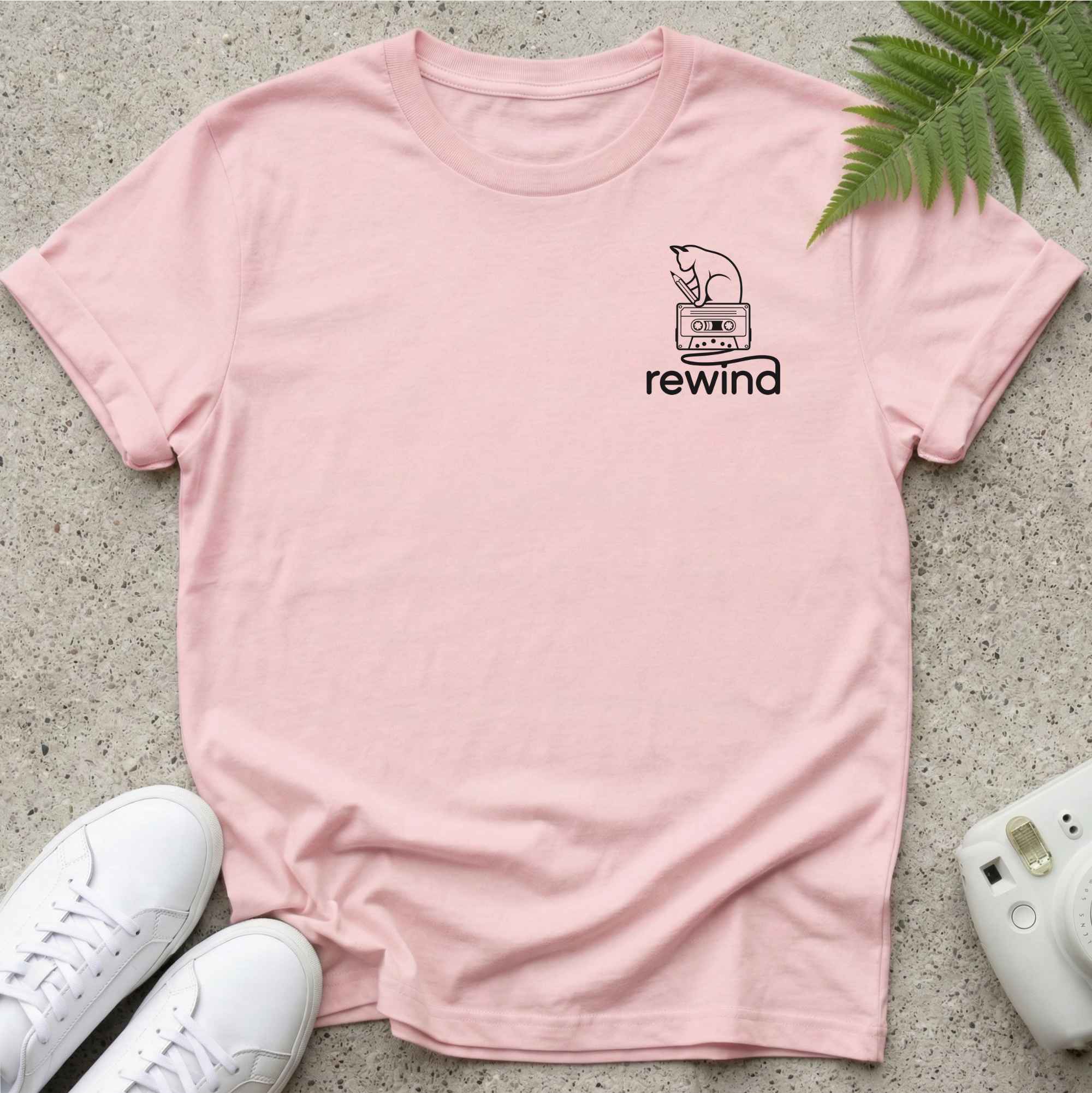 Rewind Cat T-shirt