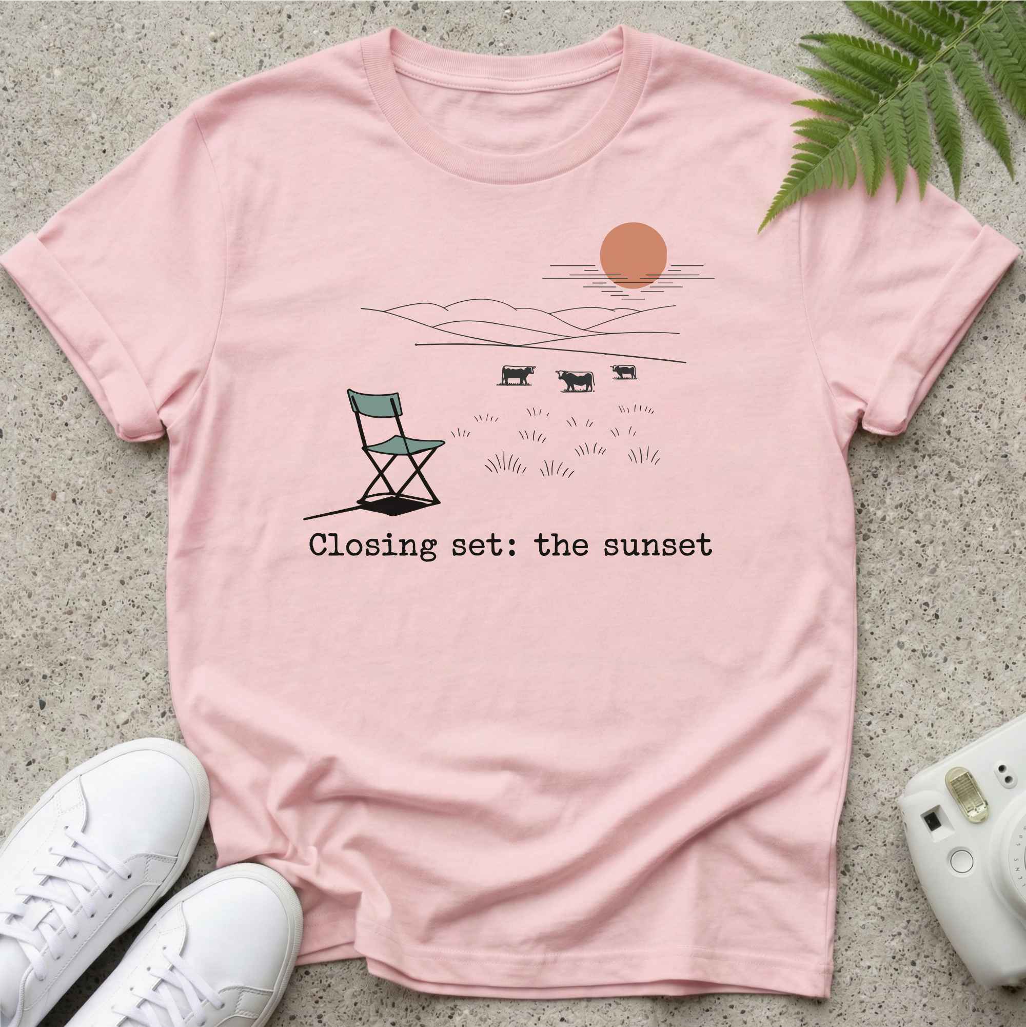 Closing Set The Sunset T-shirt