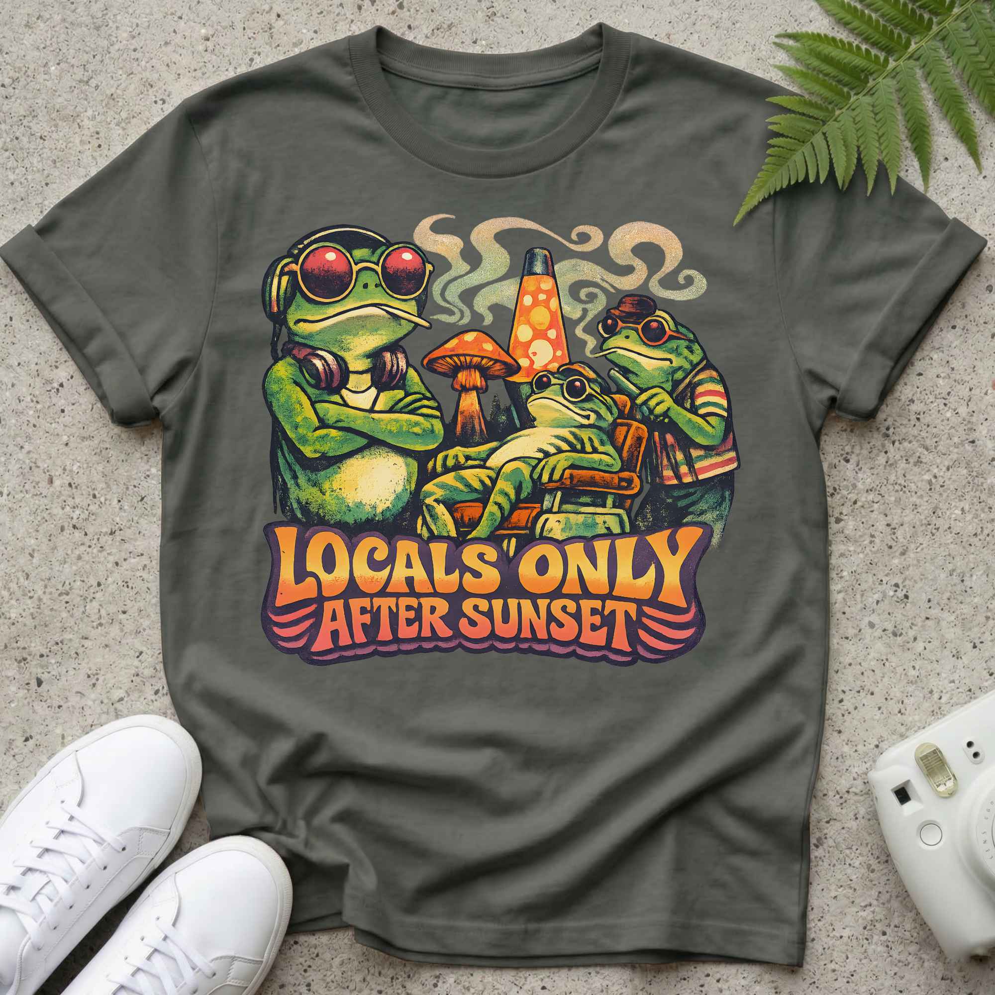 Locals Only Frogs T-shirt