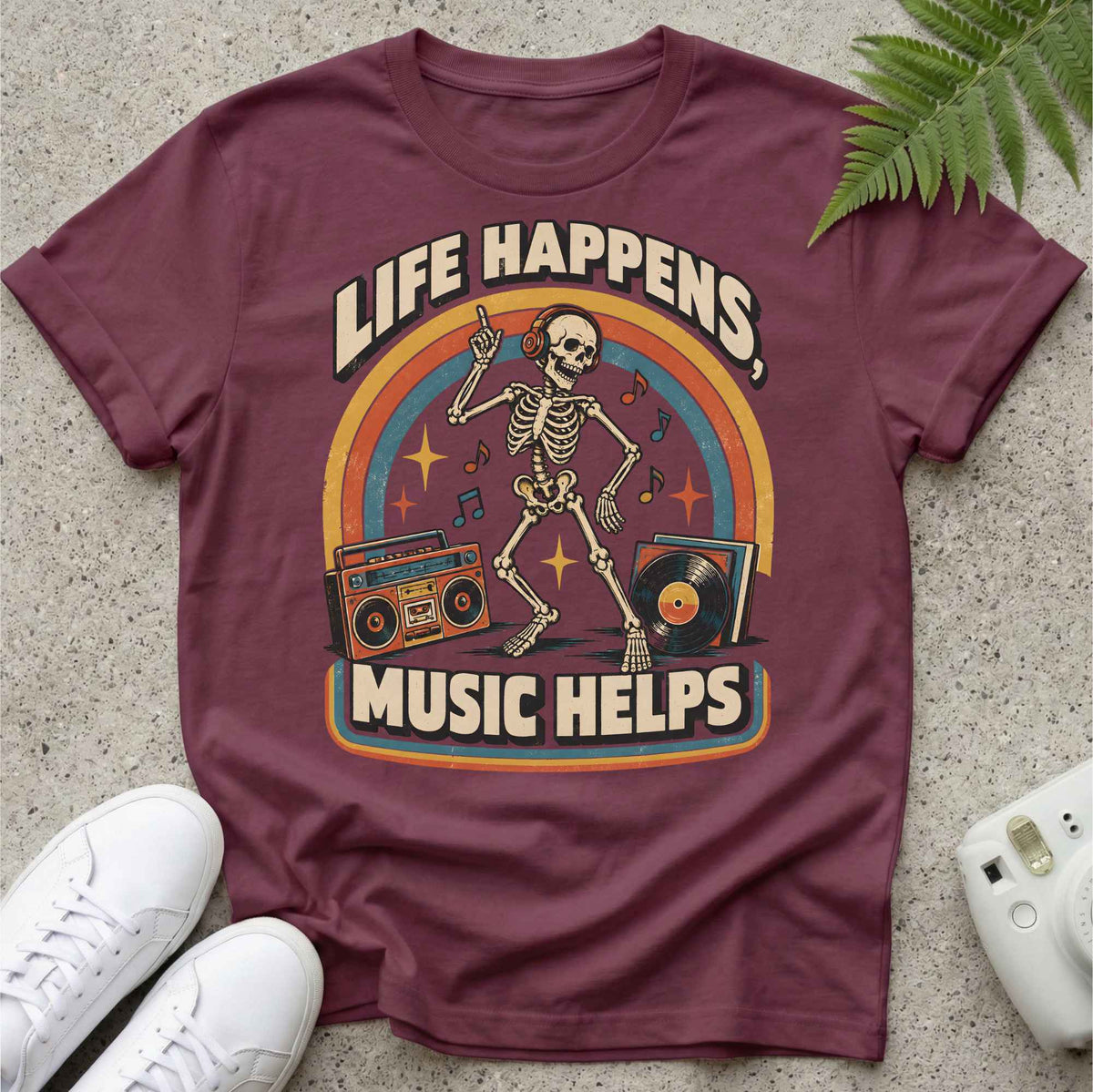 Skeleton Vibes T-shirt