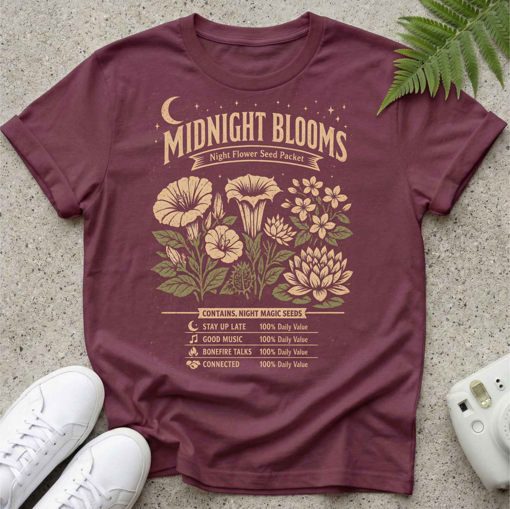 Night Blooms T-shirt