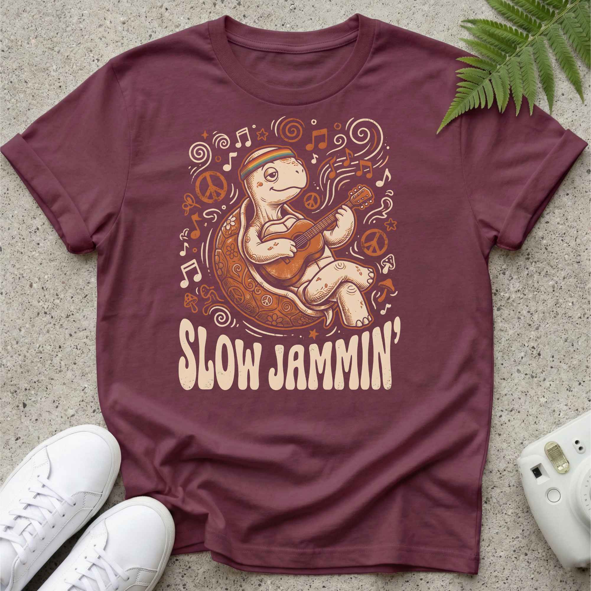 Slow Jammin Turtle T-shirt