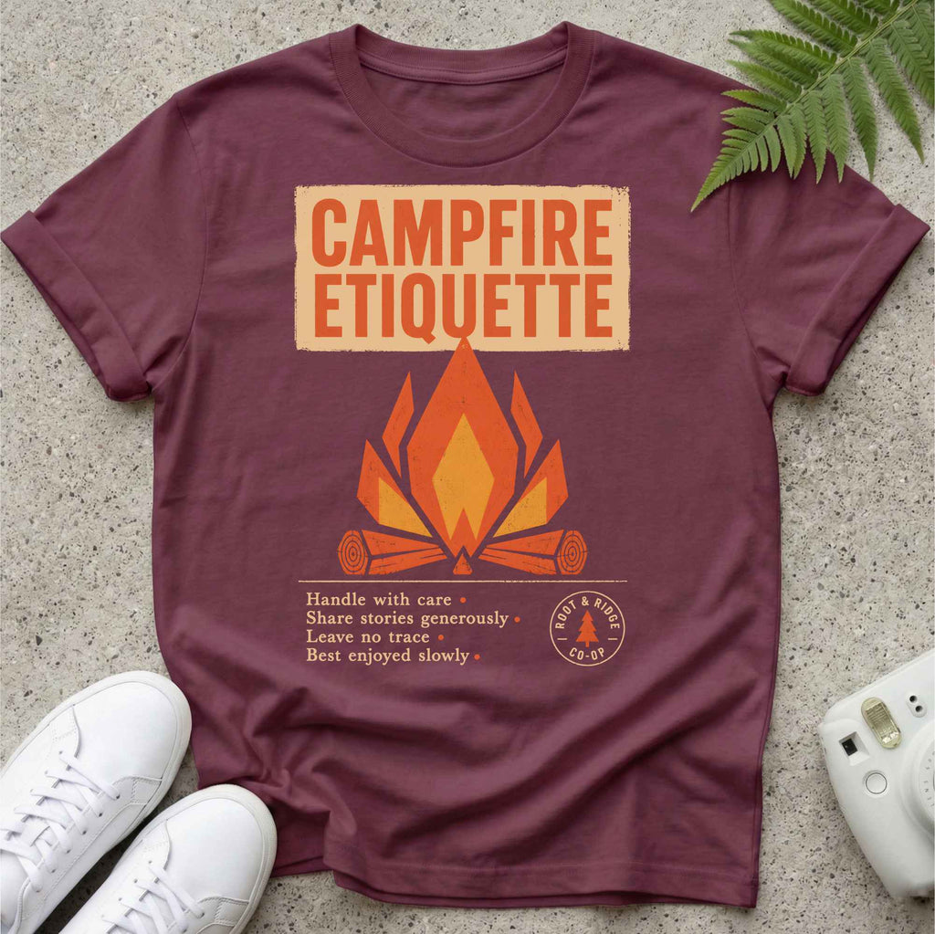 Campfire Etiquette T-shirt