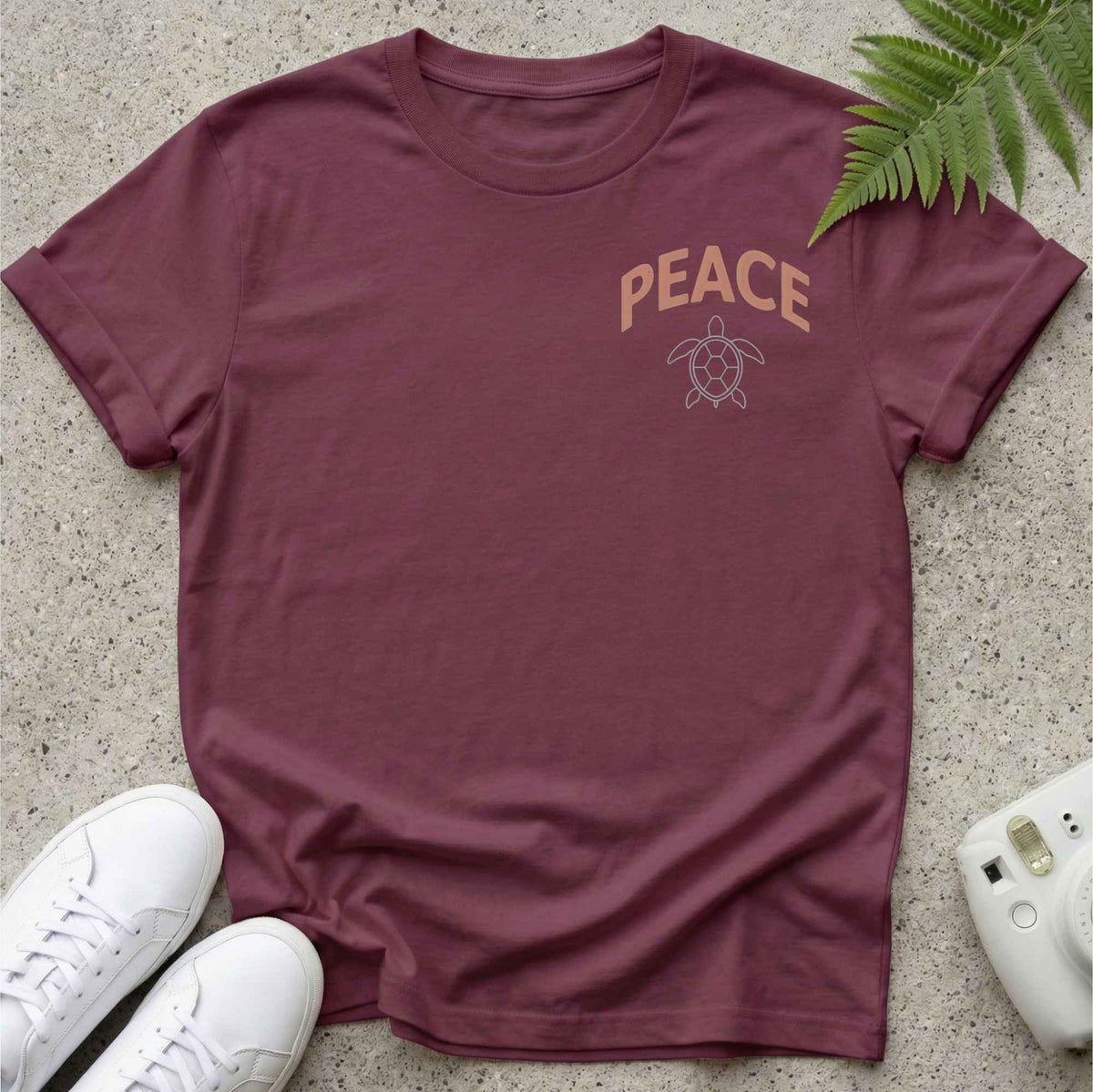 Peace Turtle C T-shirt