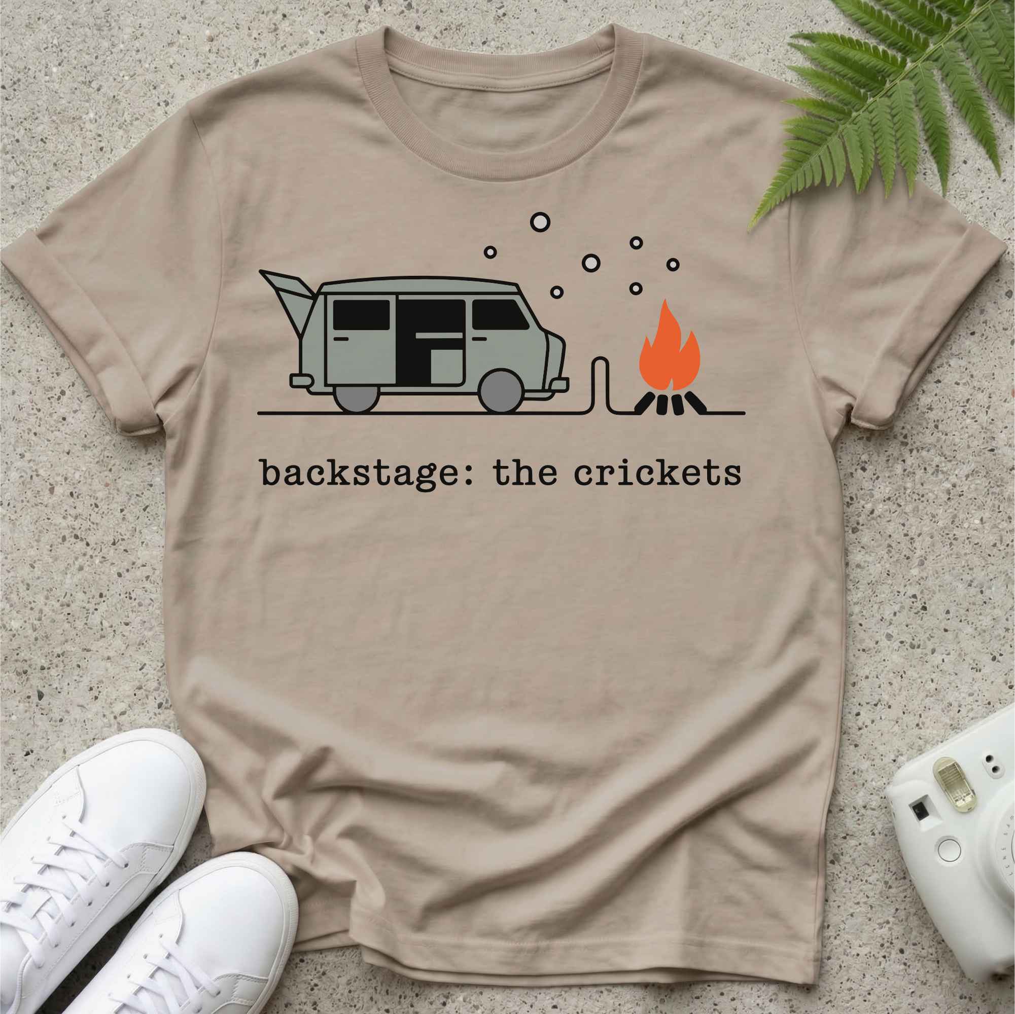 Backstage Crickets T-shirt