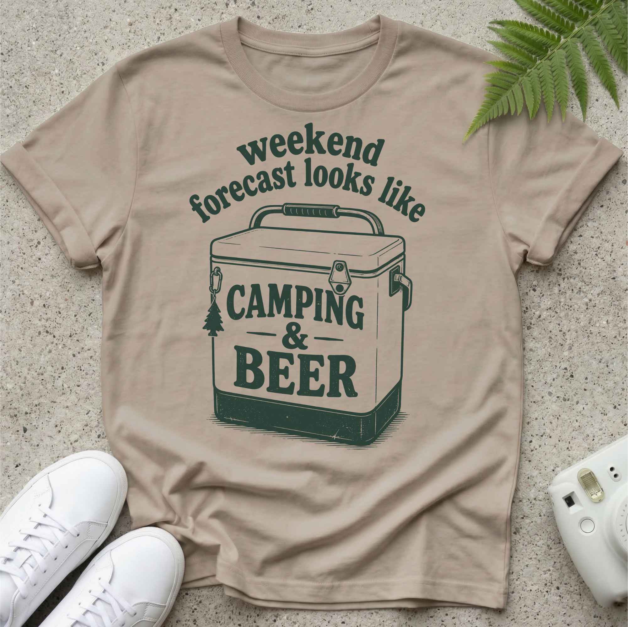 Weekend Forecast Beer T-shirt