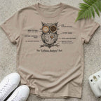 Caffeine Anatomy Owl T-shirt