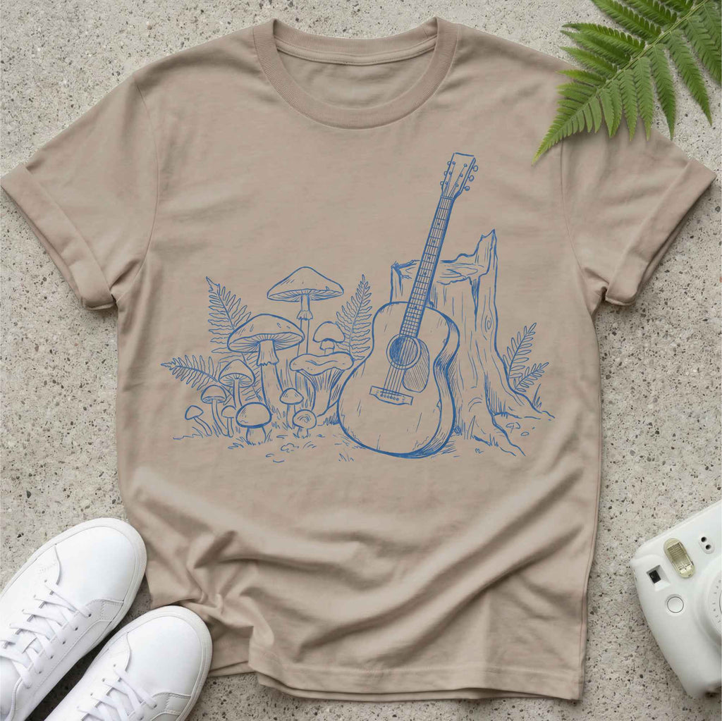 Guitar & Mushies T-shirt