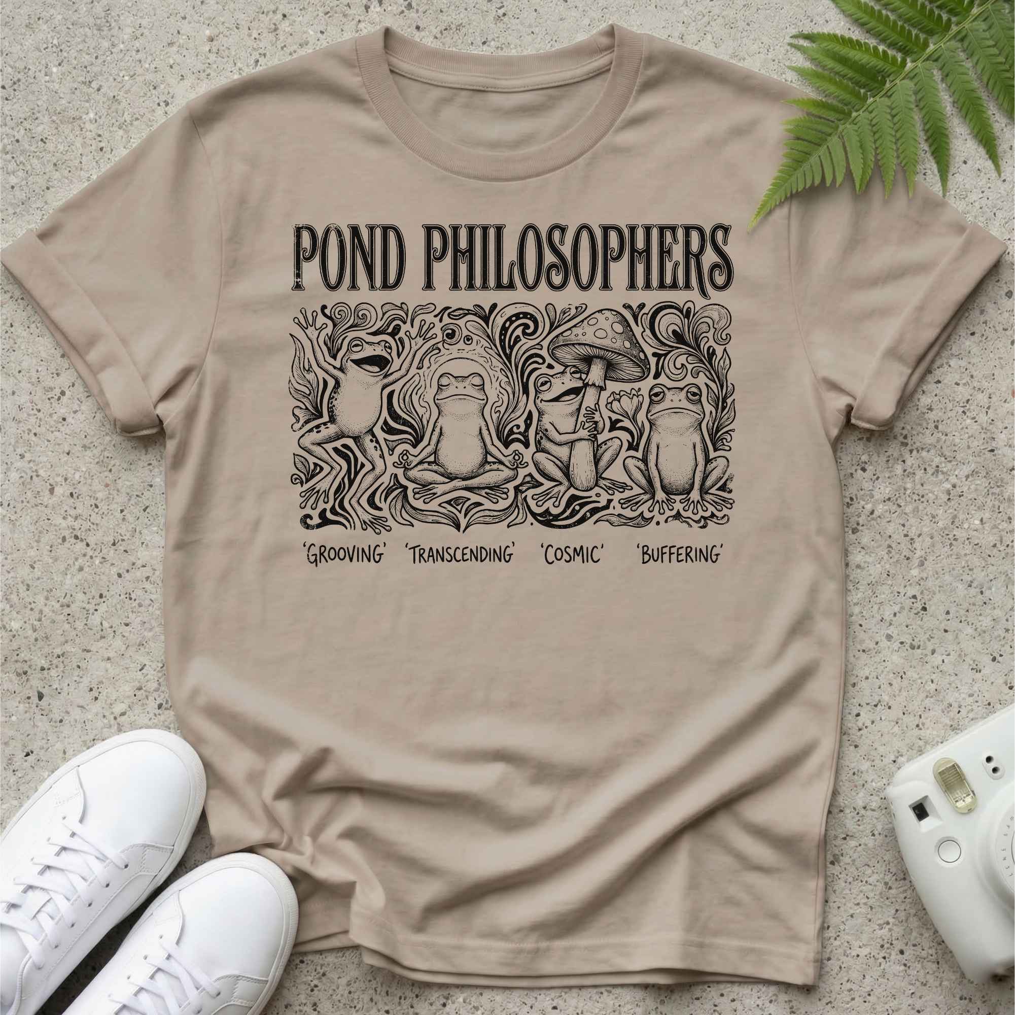Pond Philosophers T-shirt Black