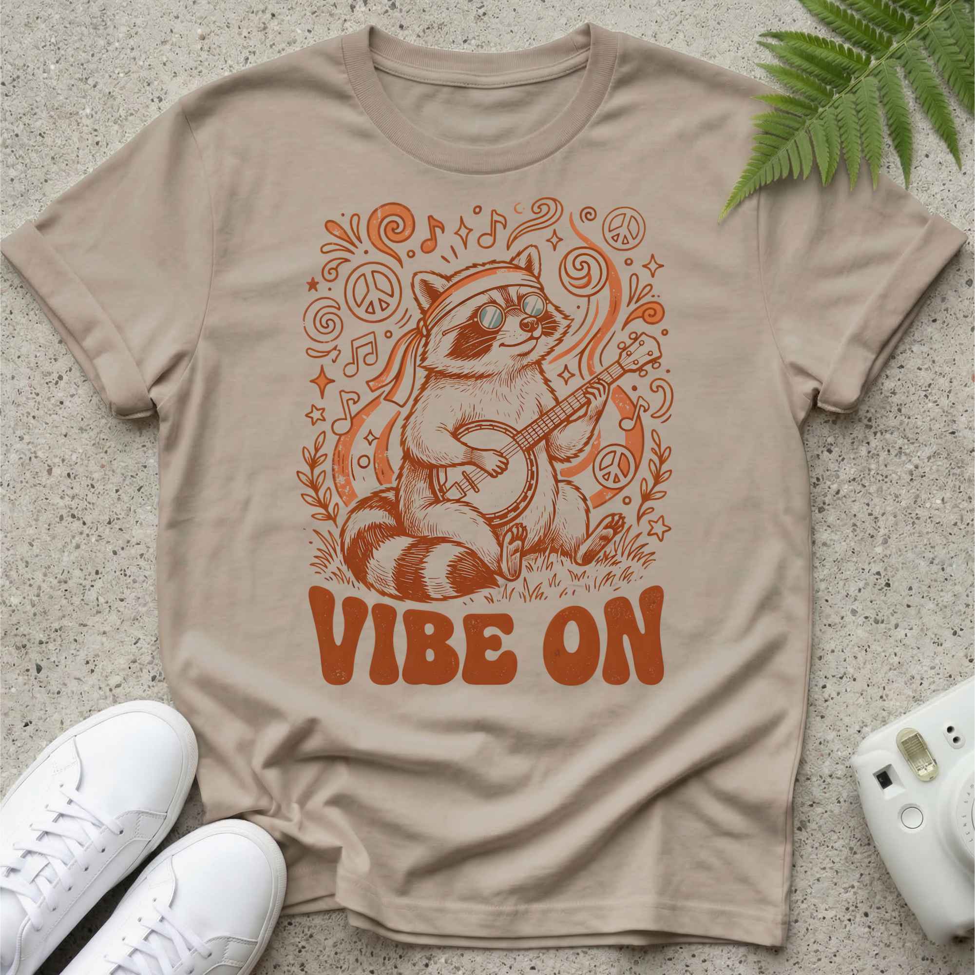 Vibe On Raccoon T-shirt