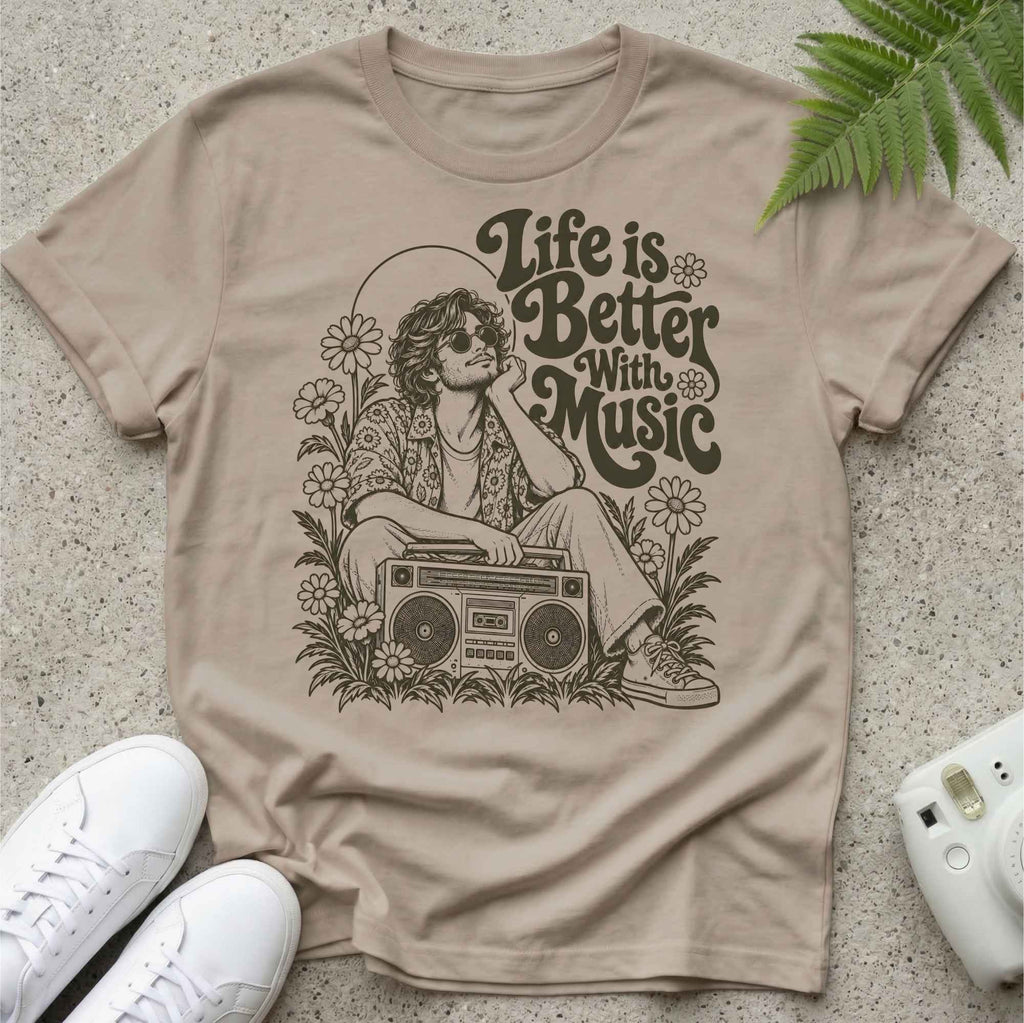 Better With Tunes T-shirt