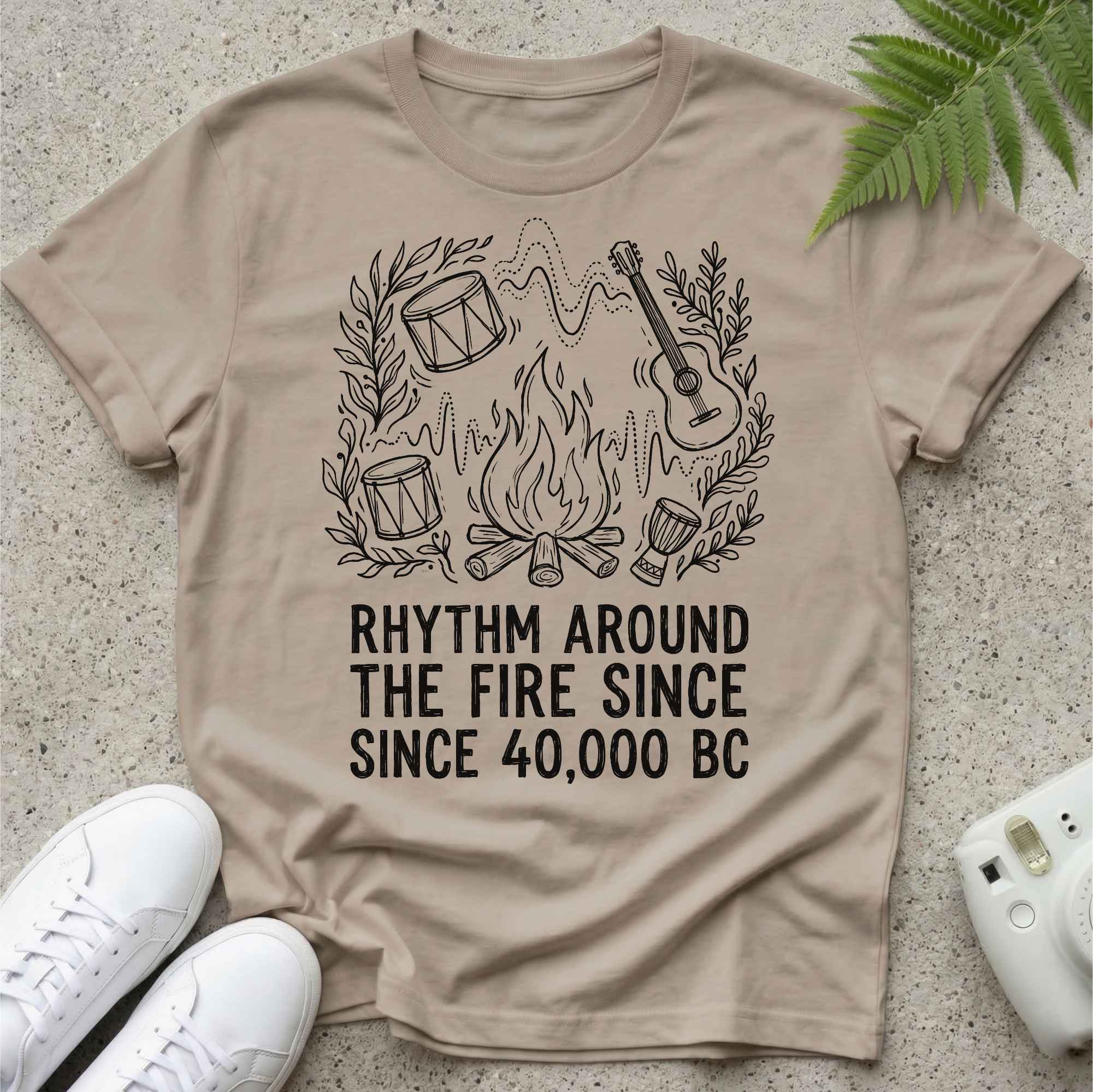 Rhytm Since 40.000 BC T-shirt