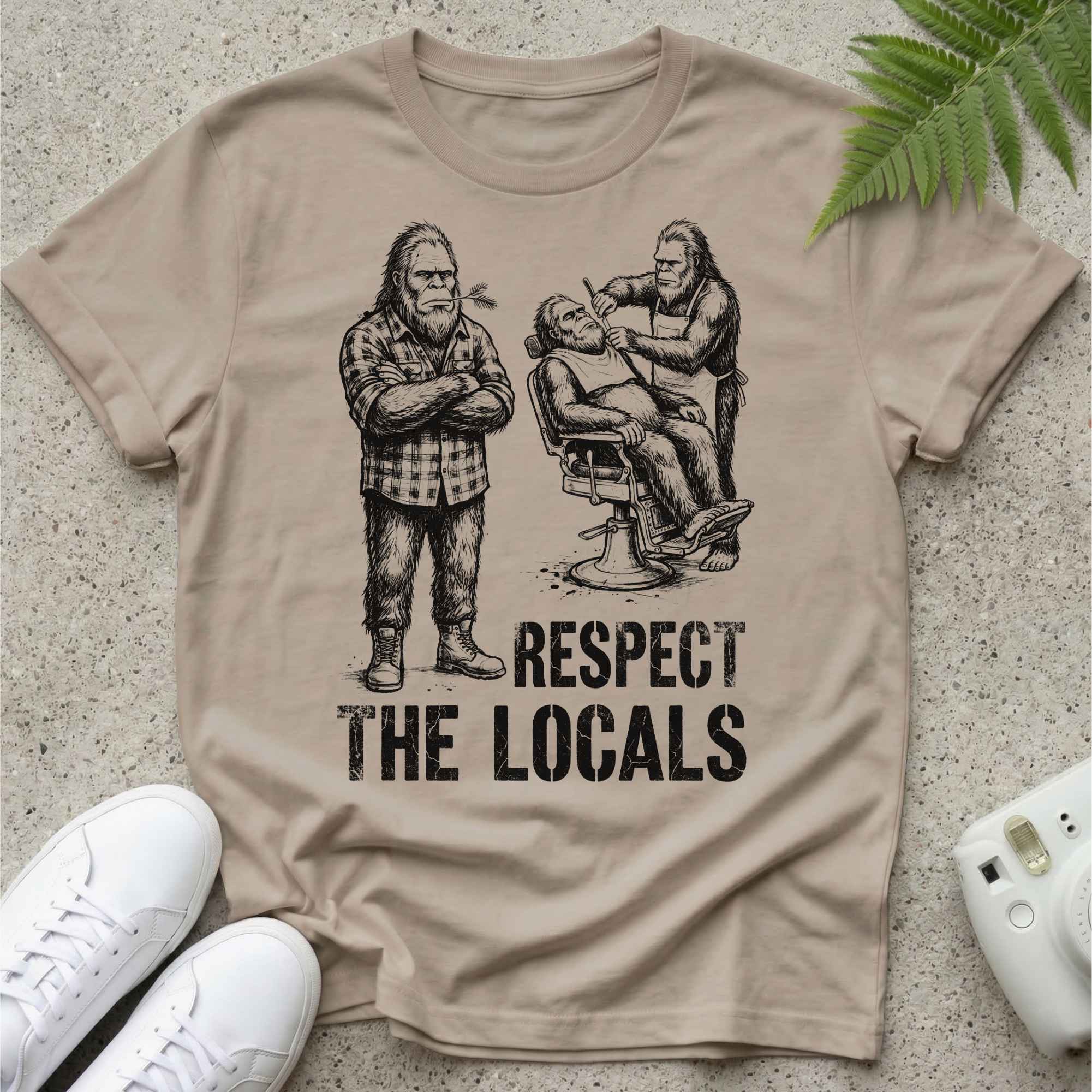 Sasquatch locals T-shirt