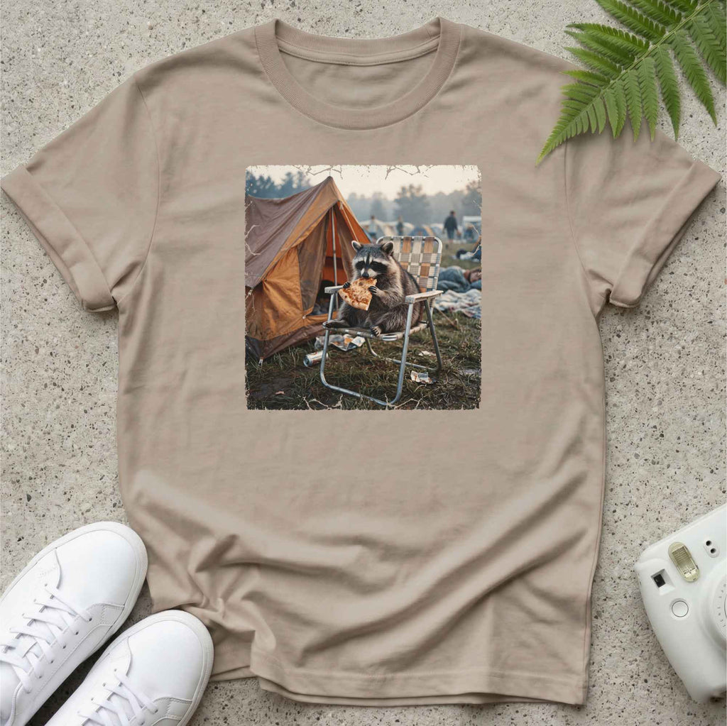 Festival Morning Raccoon T-shirt