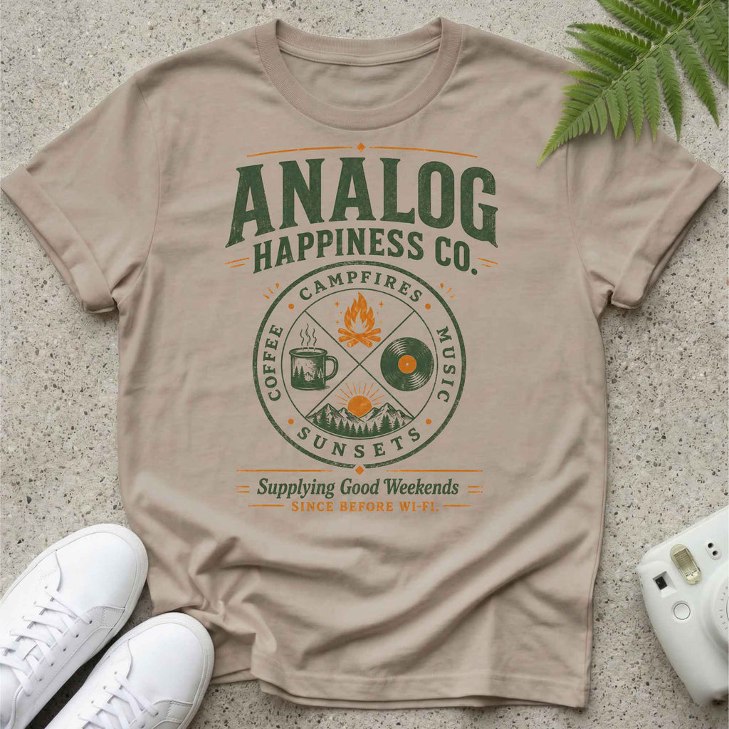 Analog Happiness T-shirt