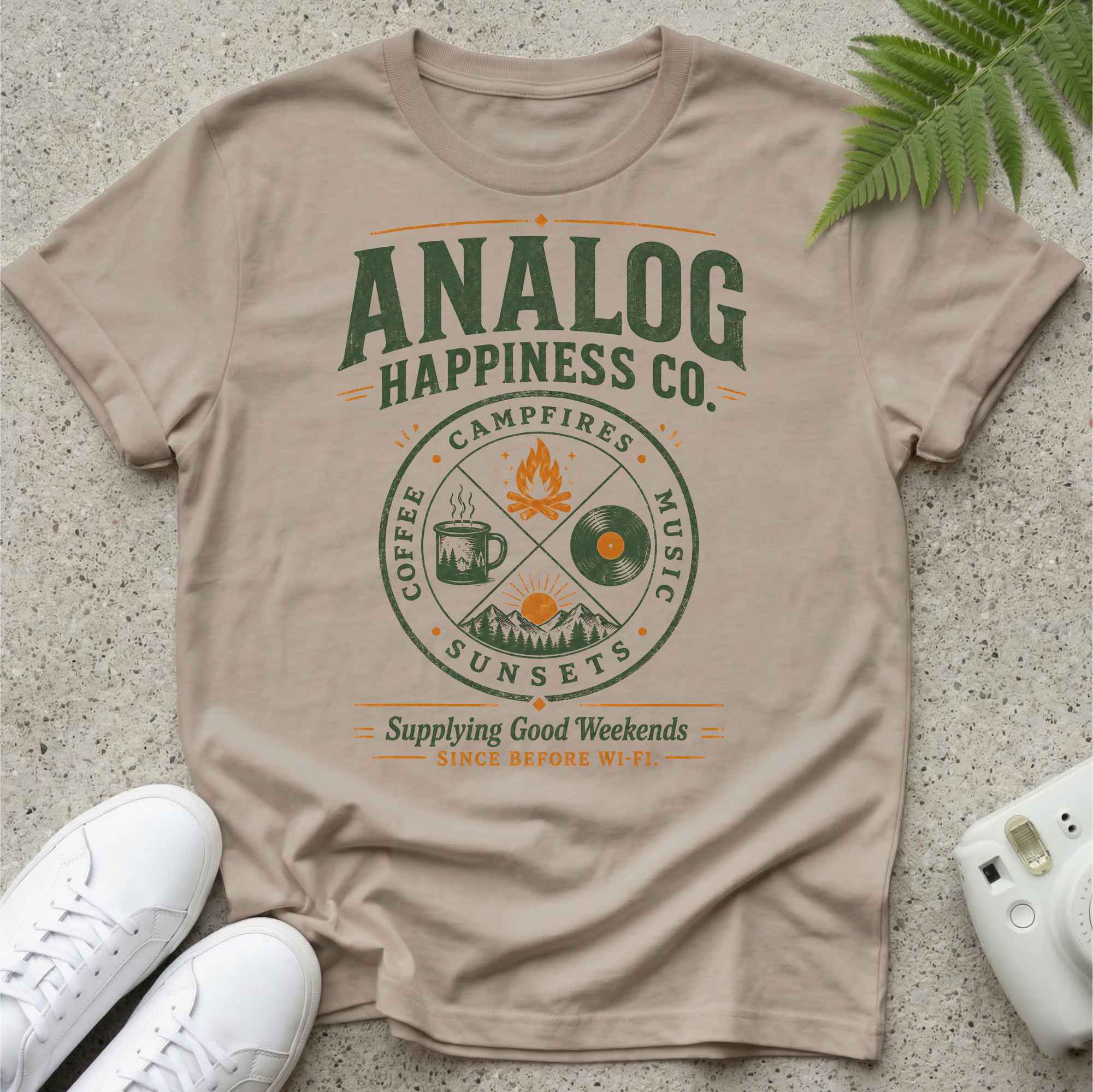 Analog Happiness T-shirt