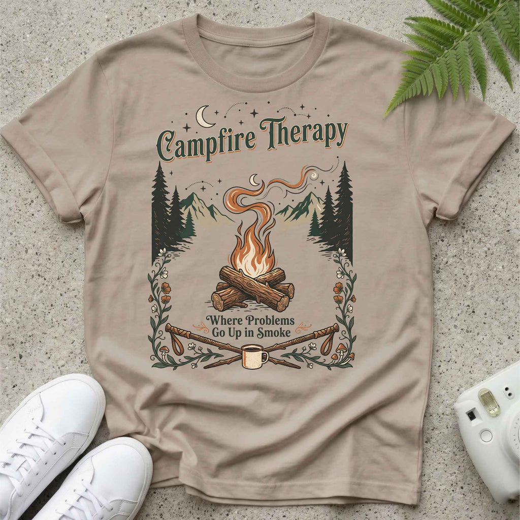 Camp Fire Therapy T-shirt