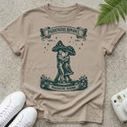 Paddenstoel Romance T-shirt Zwart