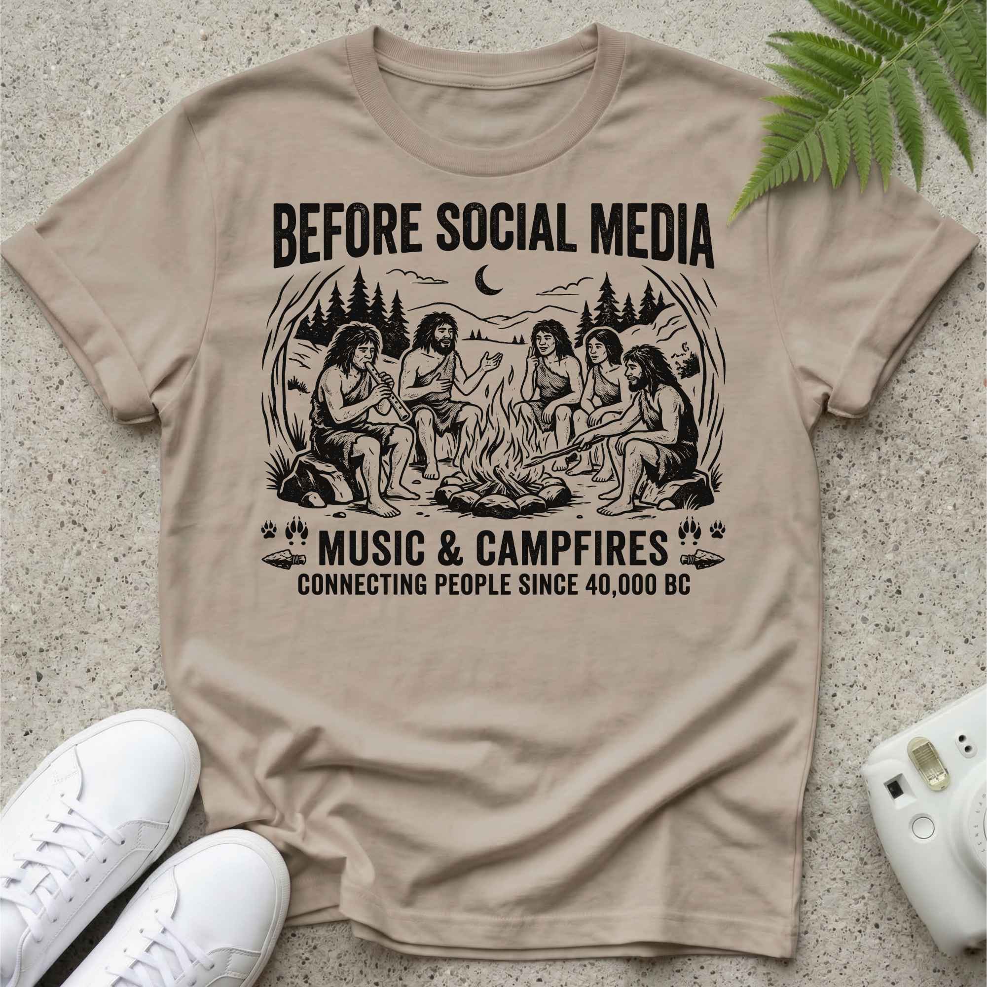 Before Social Media B T-shirt