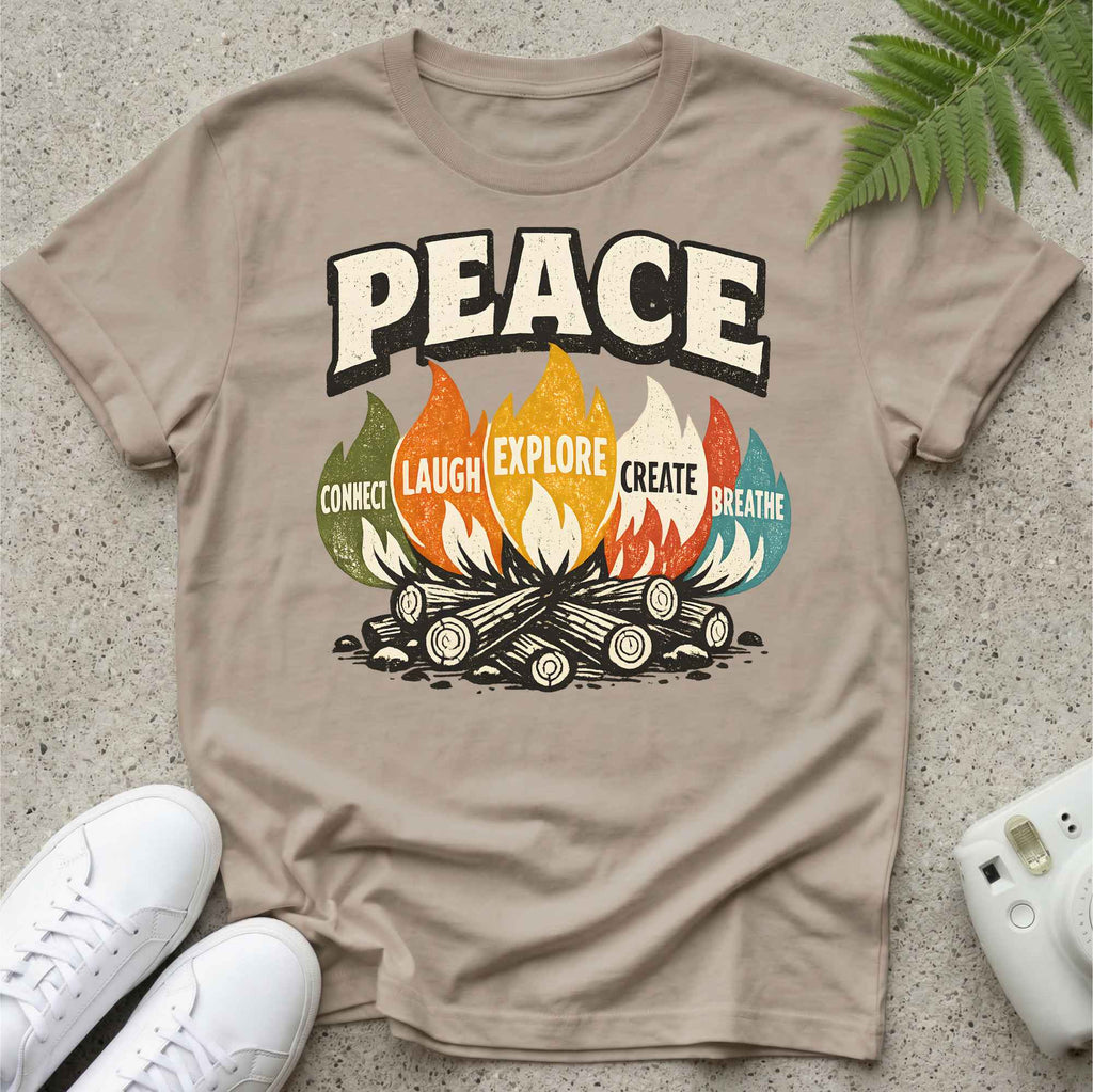 Peace Fire T-shirt
