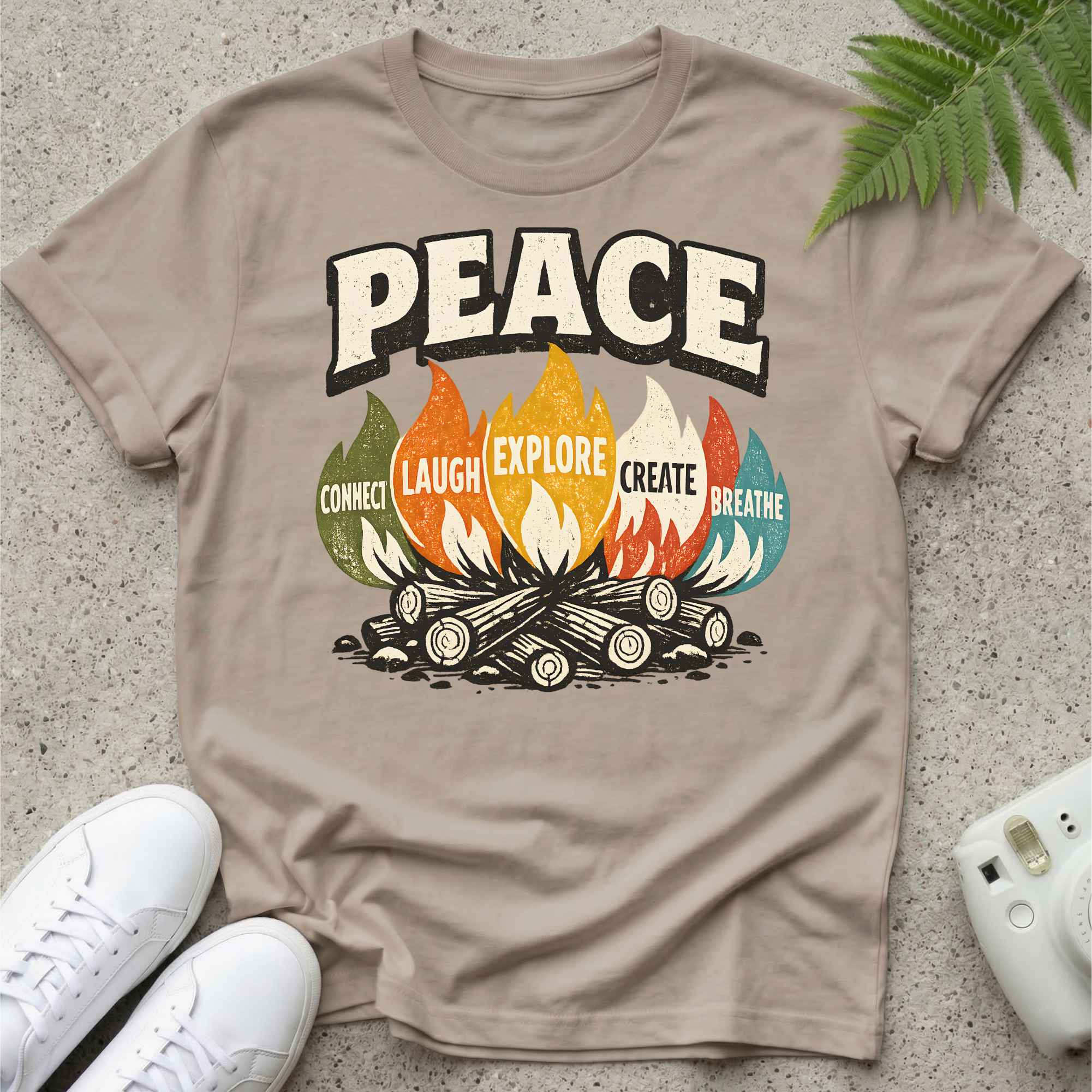 Peace Fire T-shirt