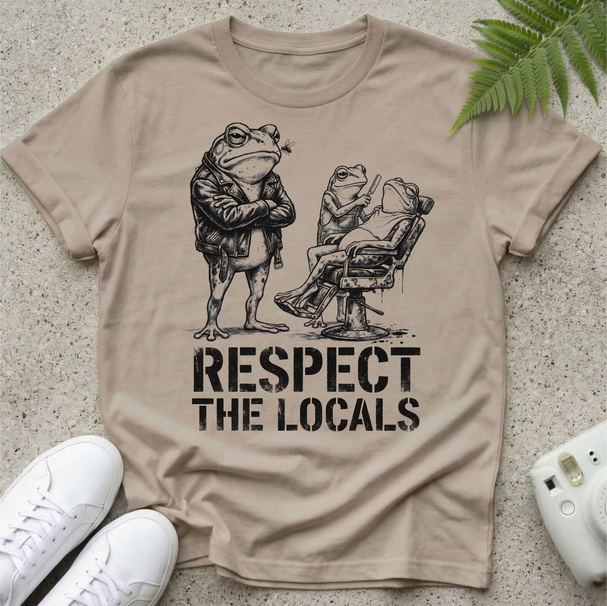 Respect Locals Frogs T-shirt