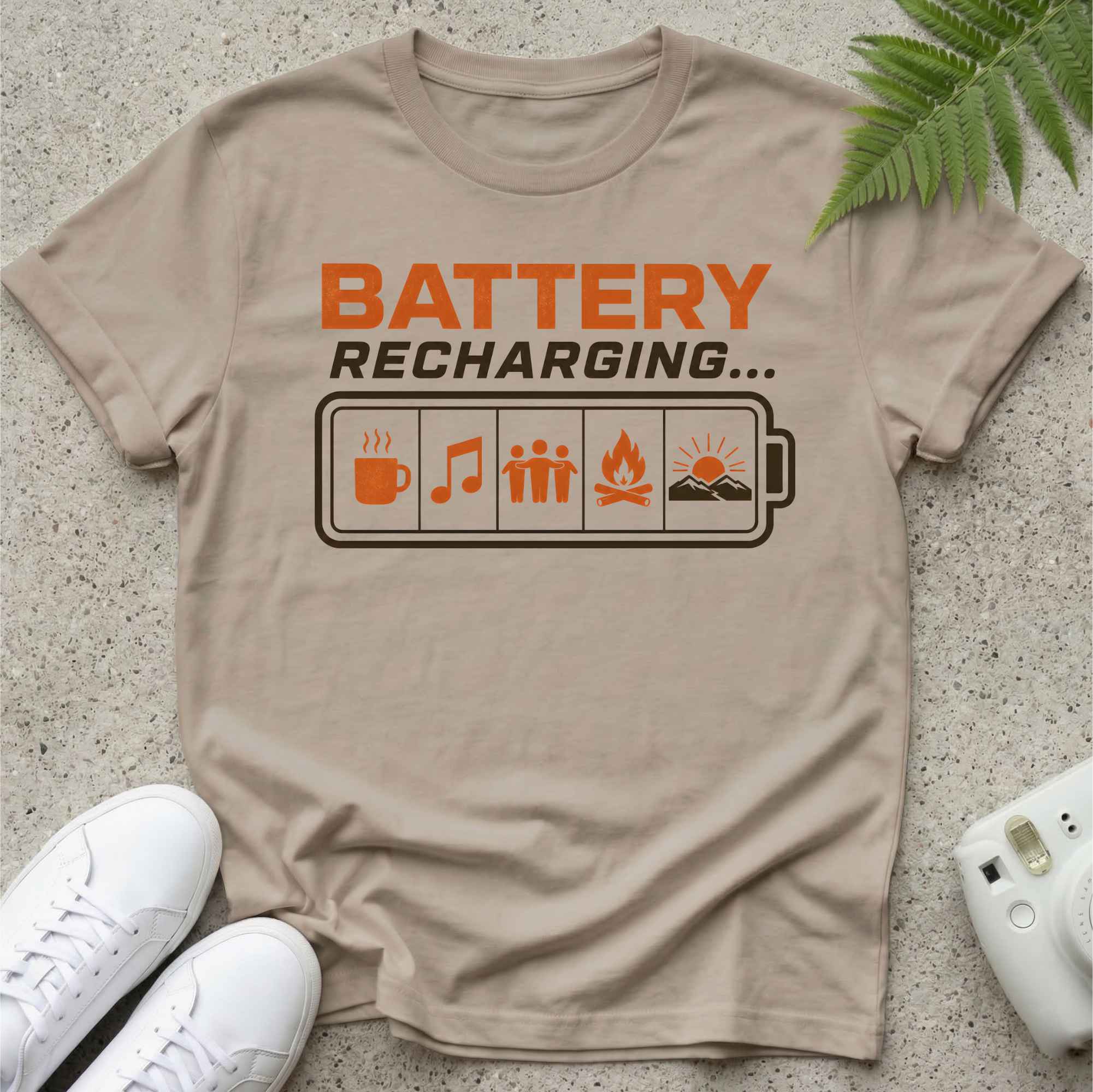 Battery Recharging T-shirt
