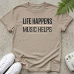 When Music Helps T-shirt