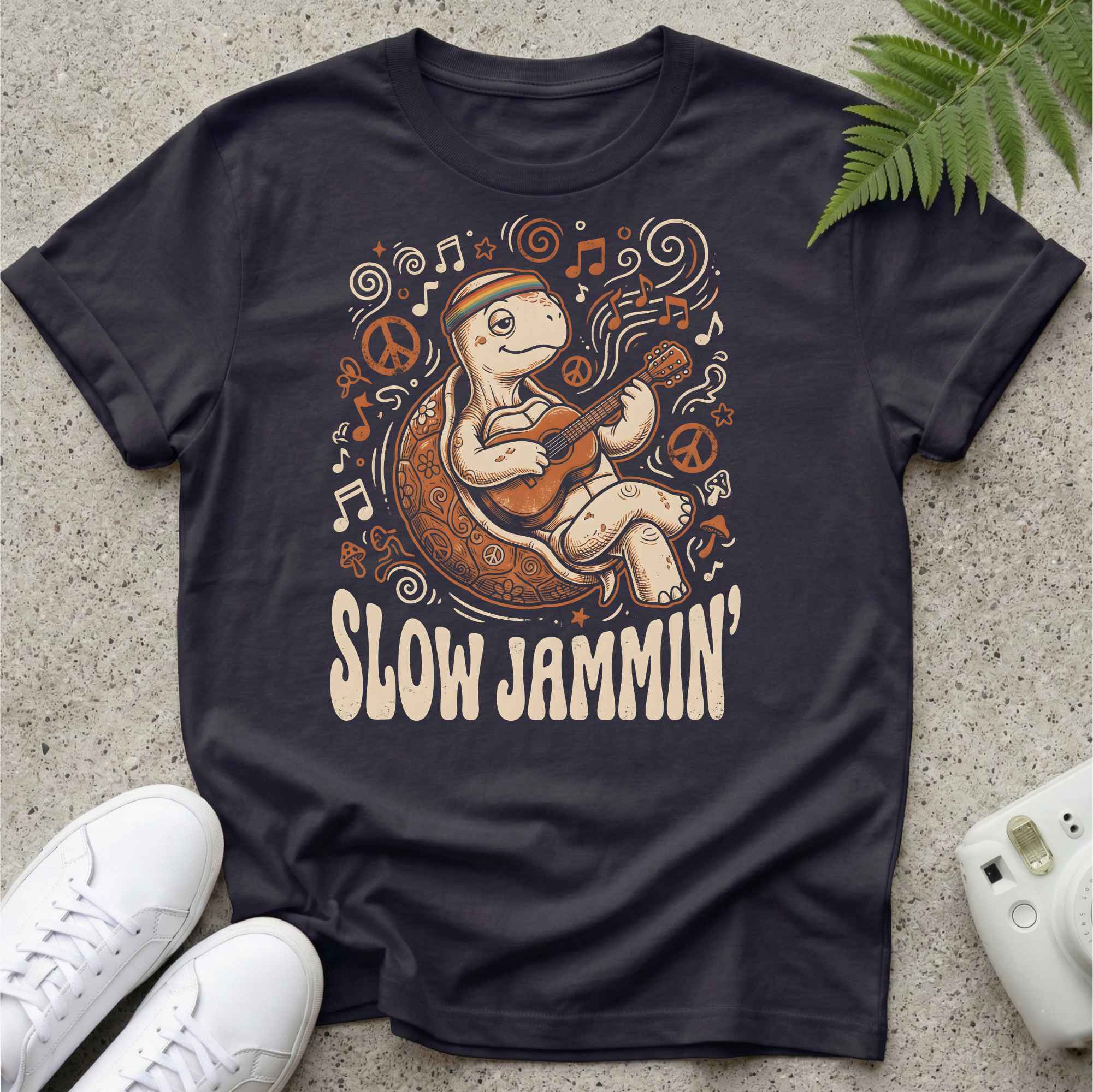 Slow Jammin Turtle T-shirt