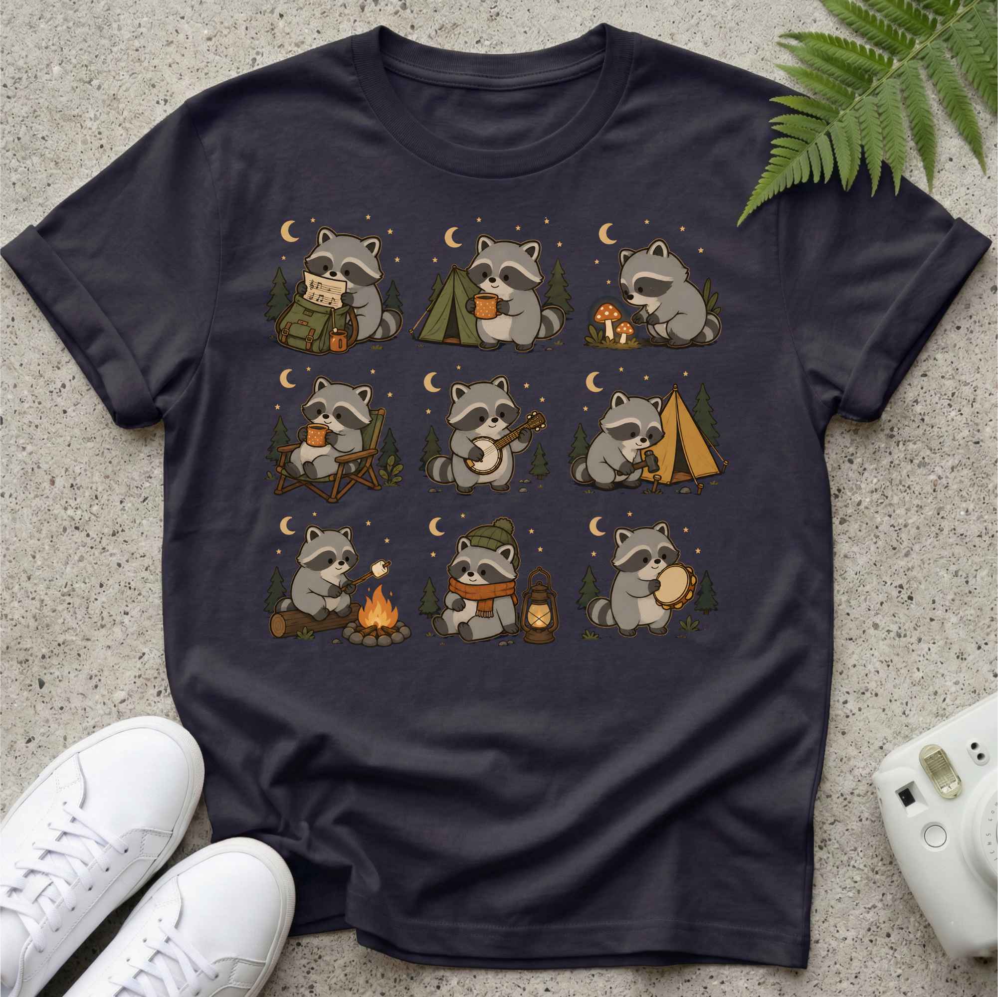 Raccoon Life Festival Mode T-shirt