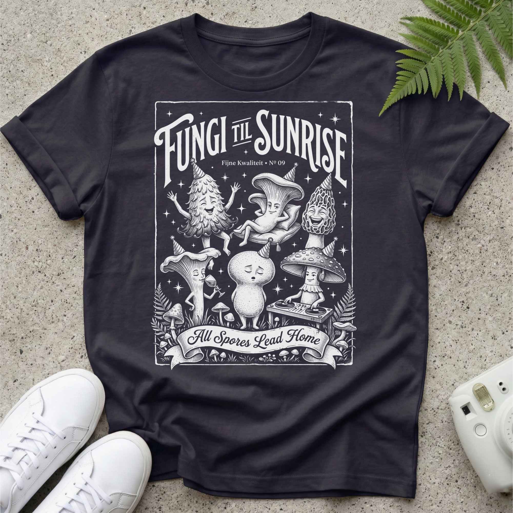 Funghi Till Sunrise T-shirt