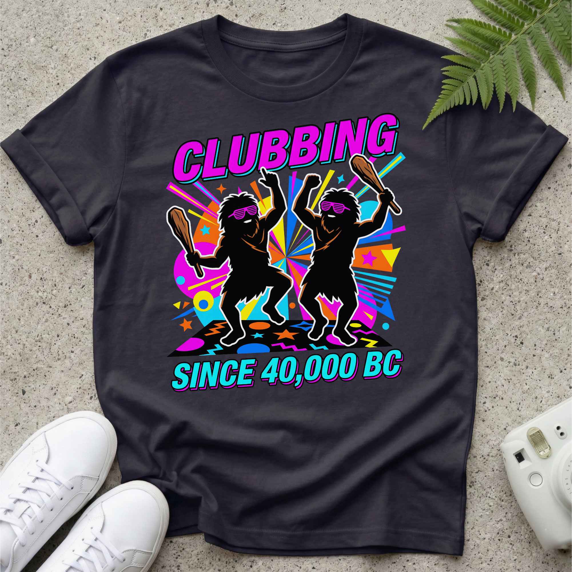 Clubbing 40.000 BC T-shirt
