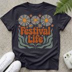 Festival Life Flowers T-shirt