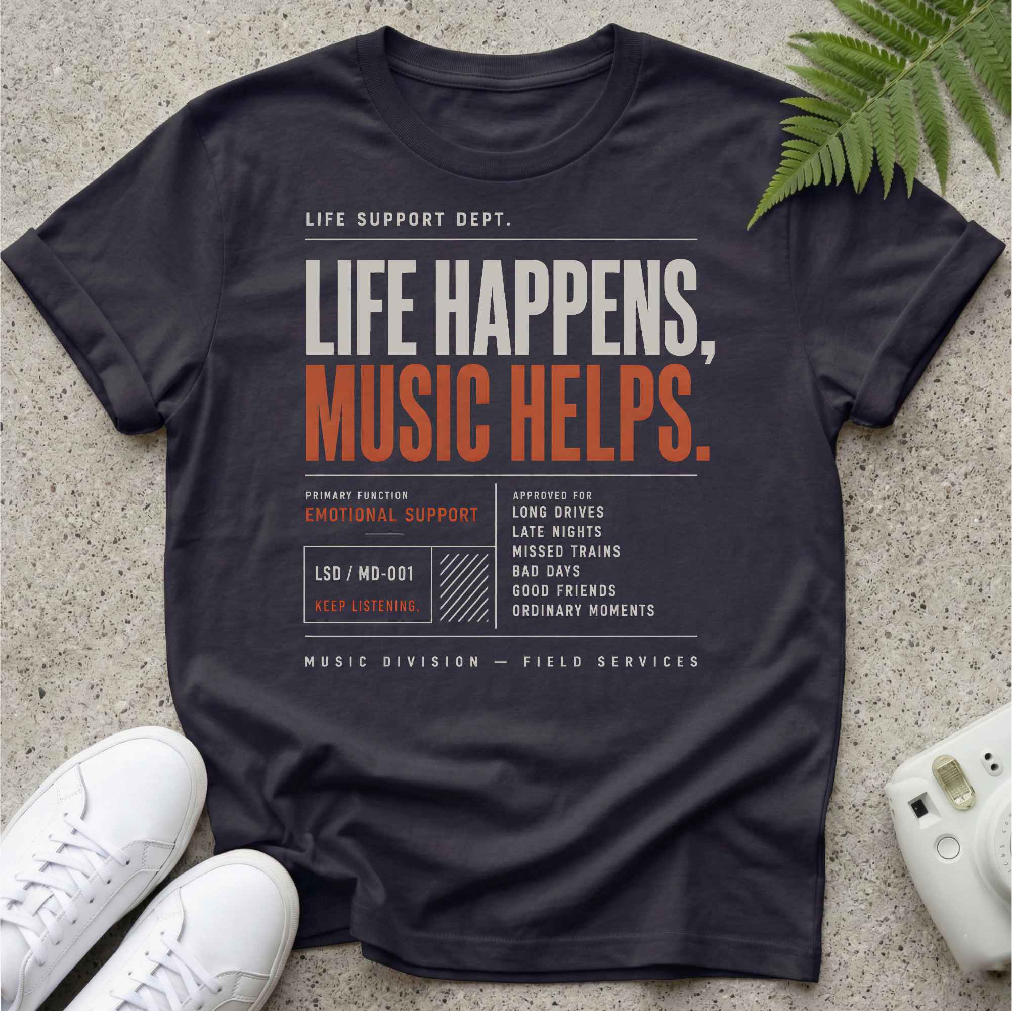 Music Supports T-shirt