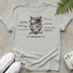 Caffeine Anatomy Owl T-shirt