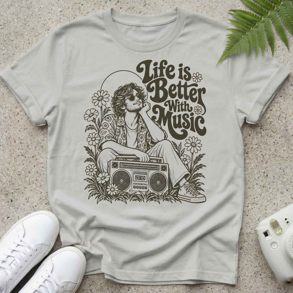 Better With Tunes T-shirt