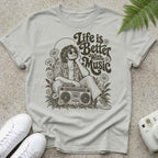 Better With Tunes T-shirt